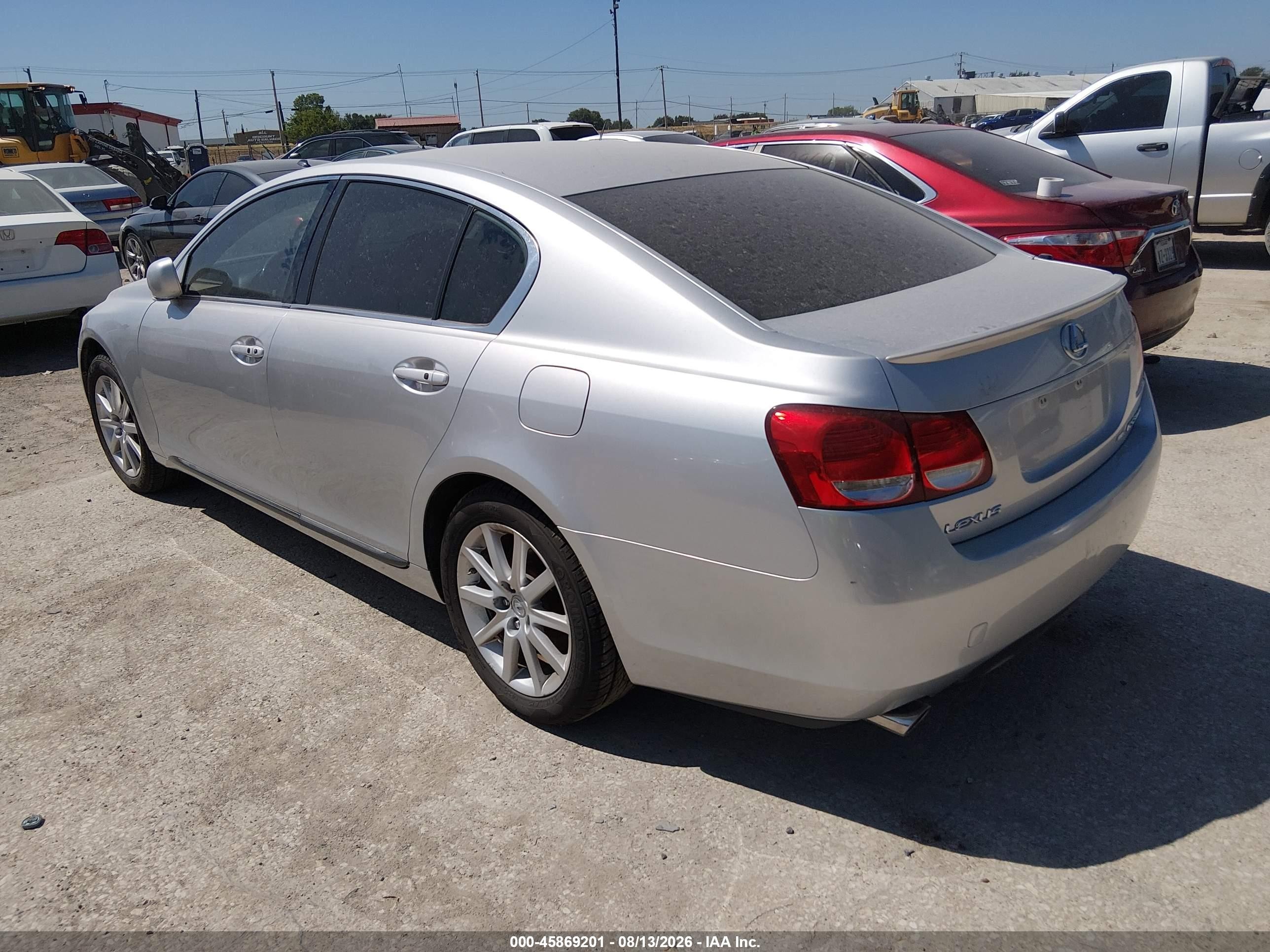 2006 Lexus Gs 300 Silver vin: JTHCH96S560020612