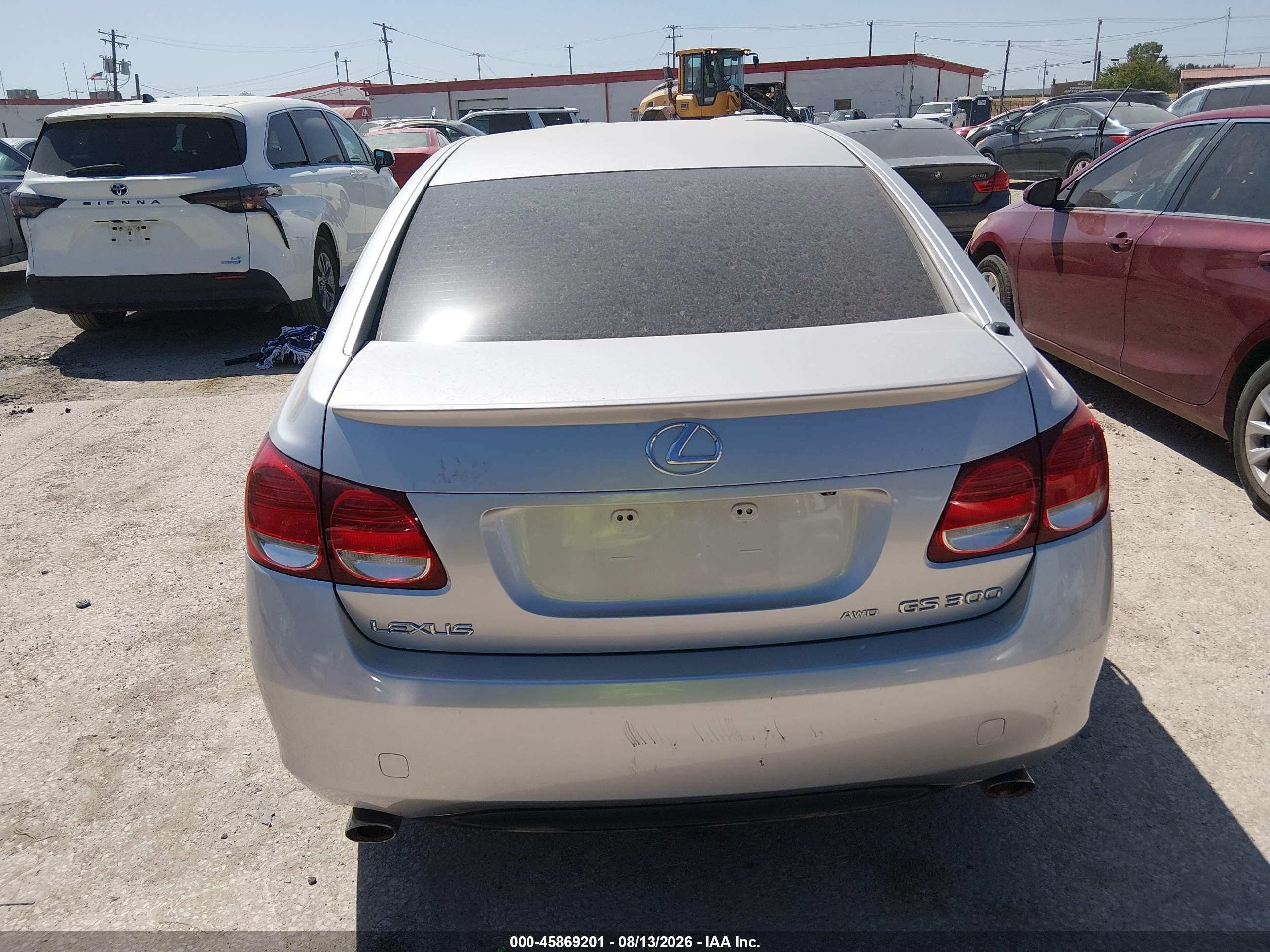2006 Lexus Gs 300 Silver vin: JTHCH96S560020612
