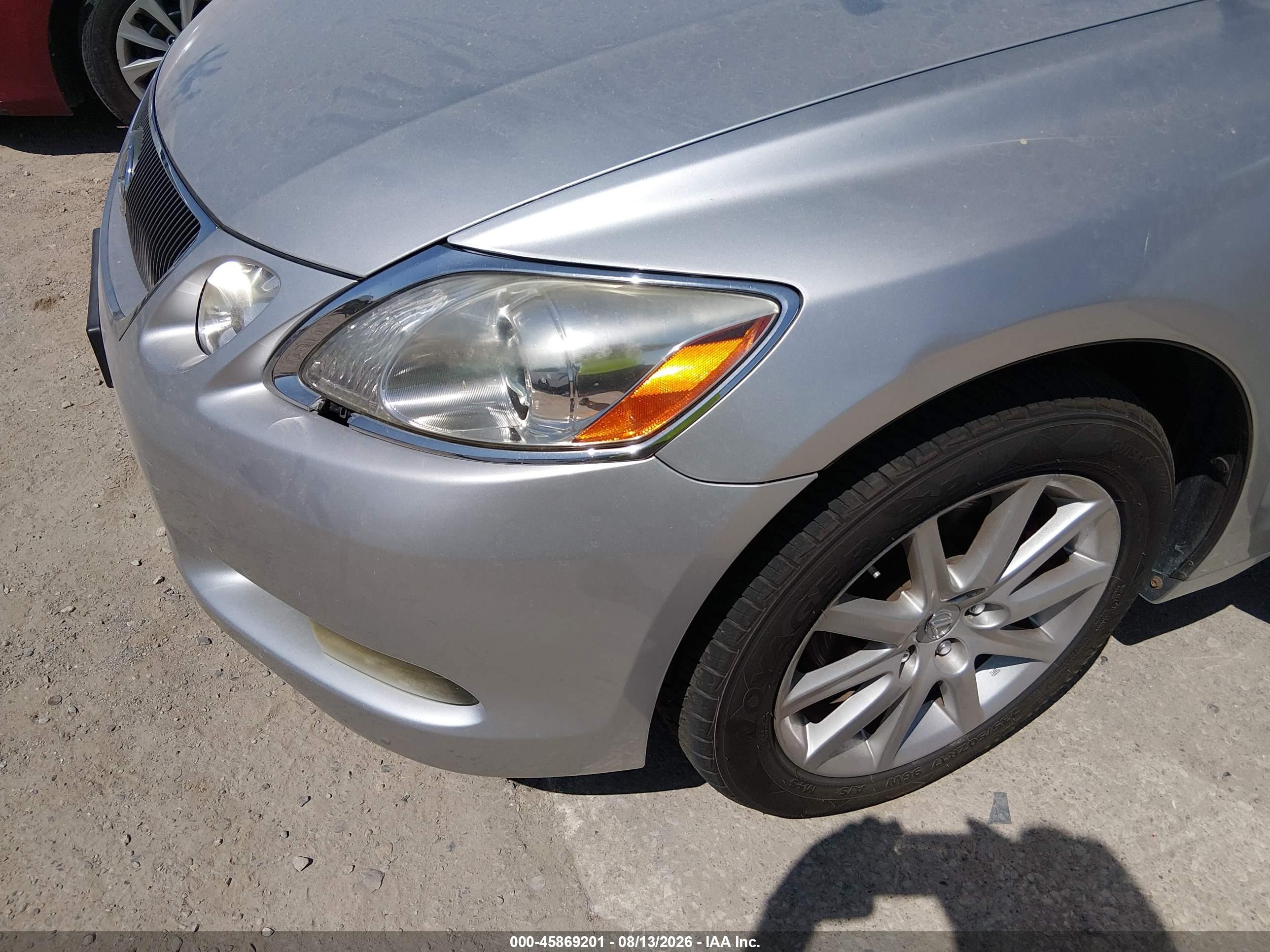 2006 Lexus Gs 300 Silver vin: JTHCH96S560020612