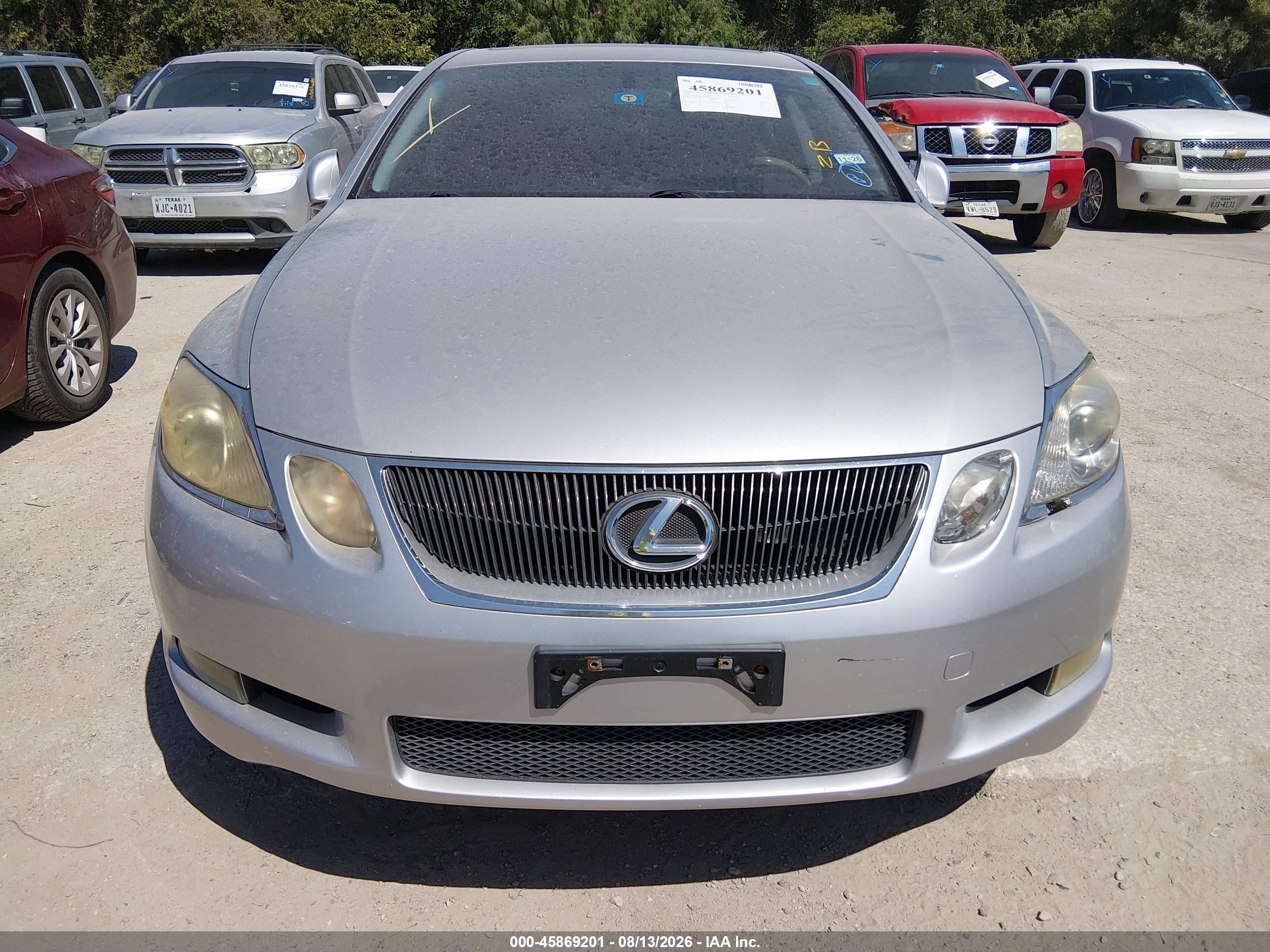2006 Lexus Gs 300 Silver vin: JTHCH96S560020612