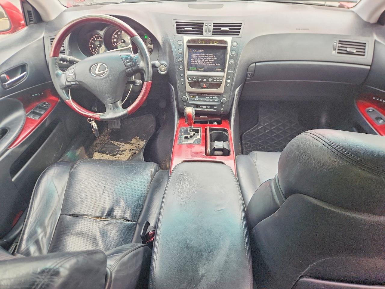 2006 Lexus Gs 300 Red vin: JTHCH96S660009005