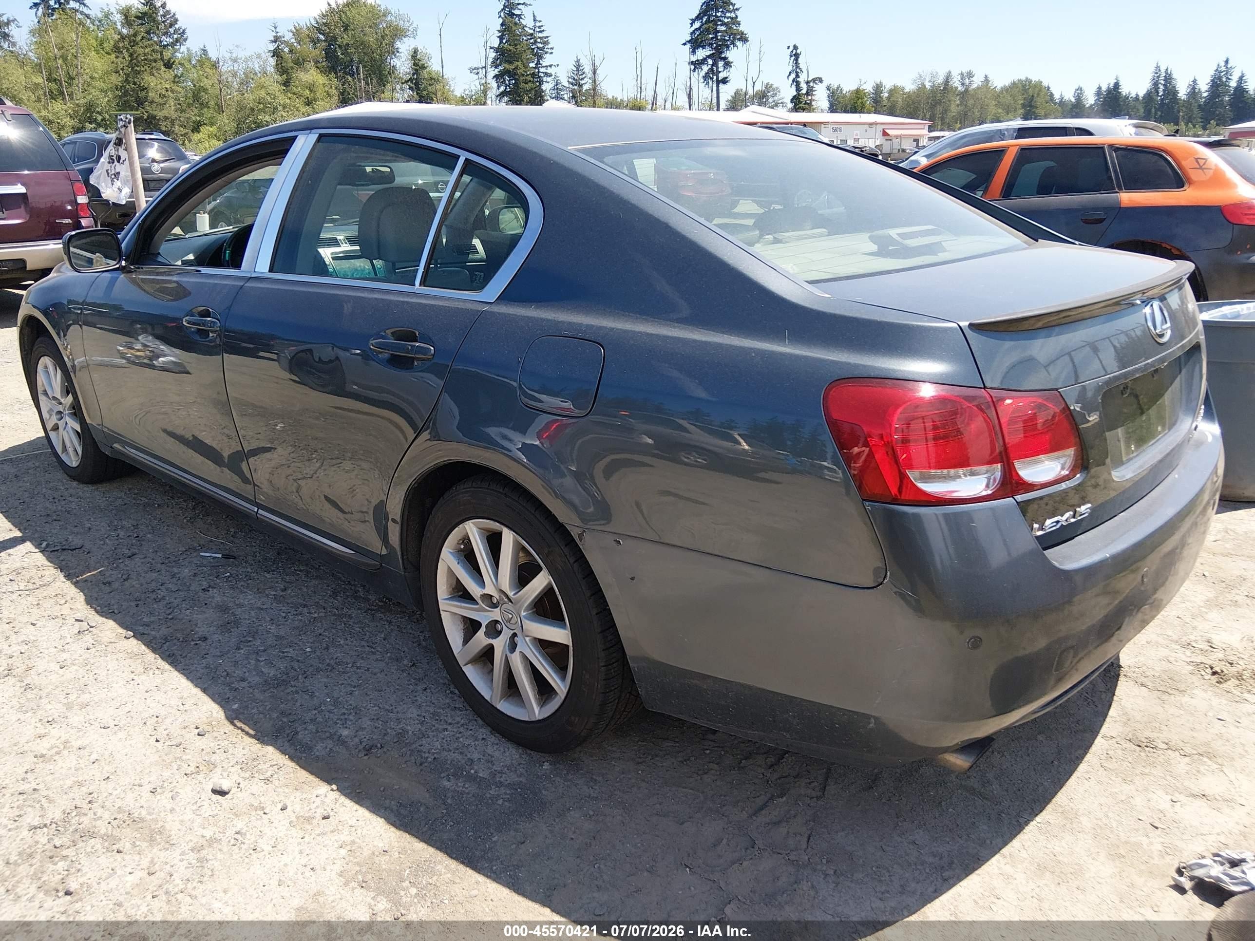 2006 Lexus Gs 300   Gray vin: JTHCH96S660012812