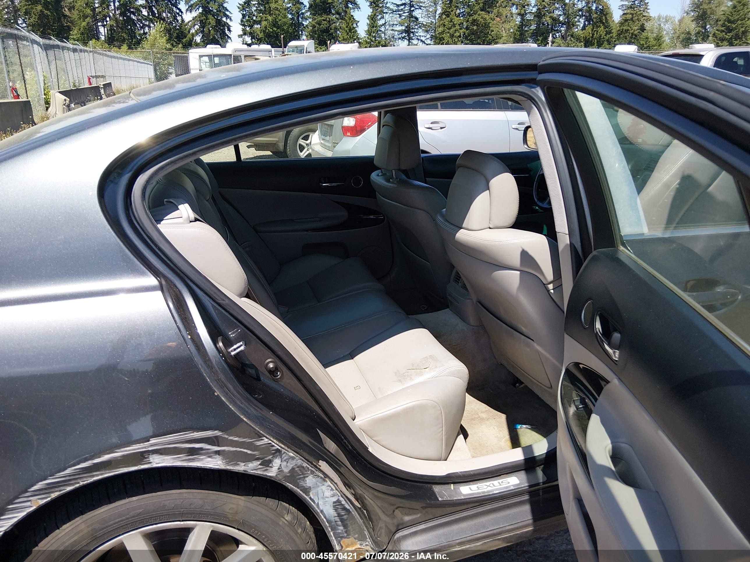2006 Lexus Gs 300   Gray vin: JTHCH96S660012812
