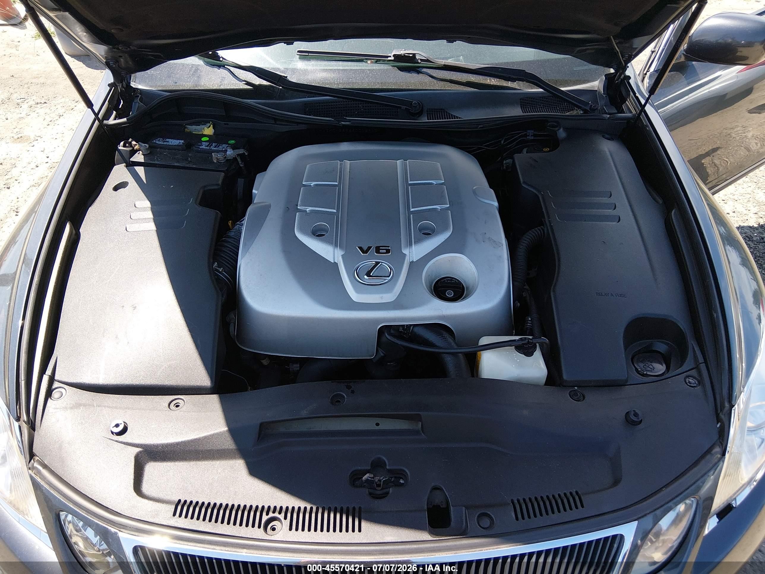 2006 Lexus Gs 300   Gray vin: JTHCH96S660012812