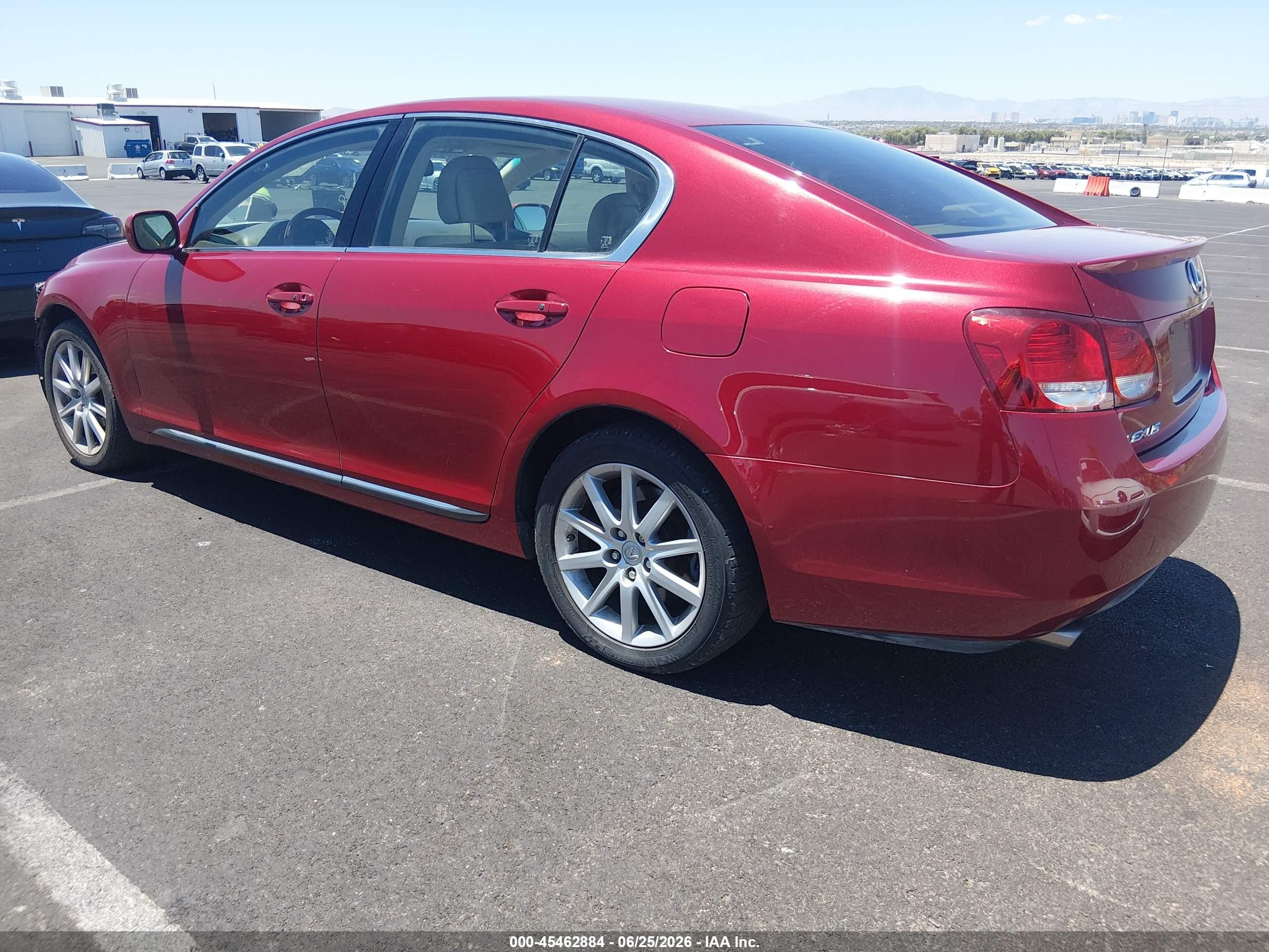 2006 Lexus Gs 300   Red vin: JTHCH96S660014124