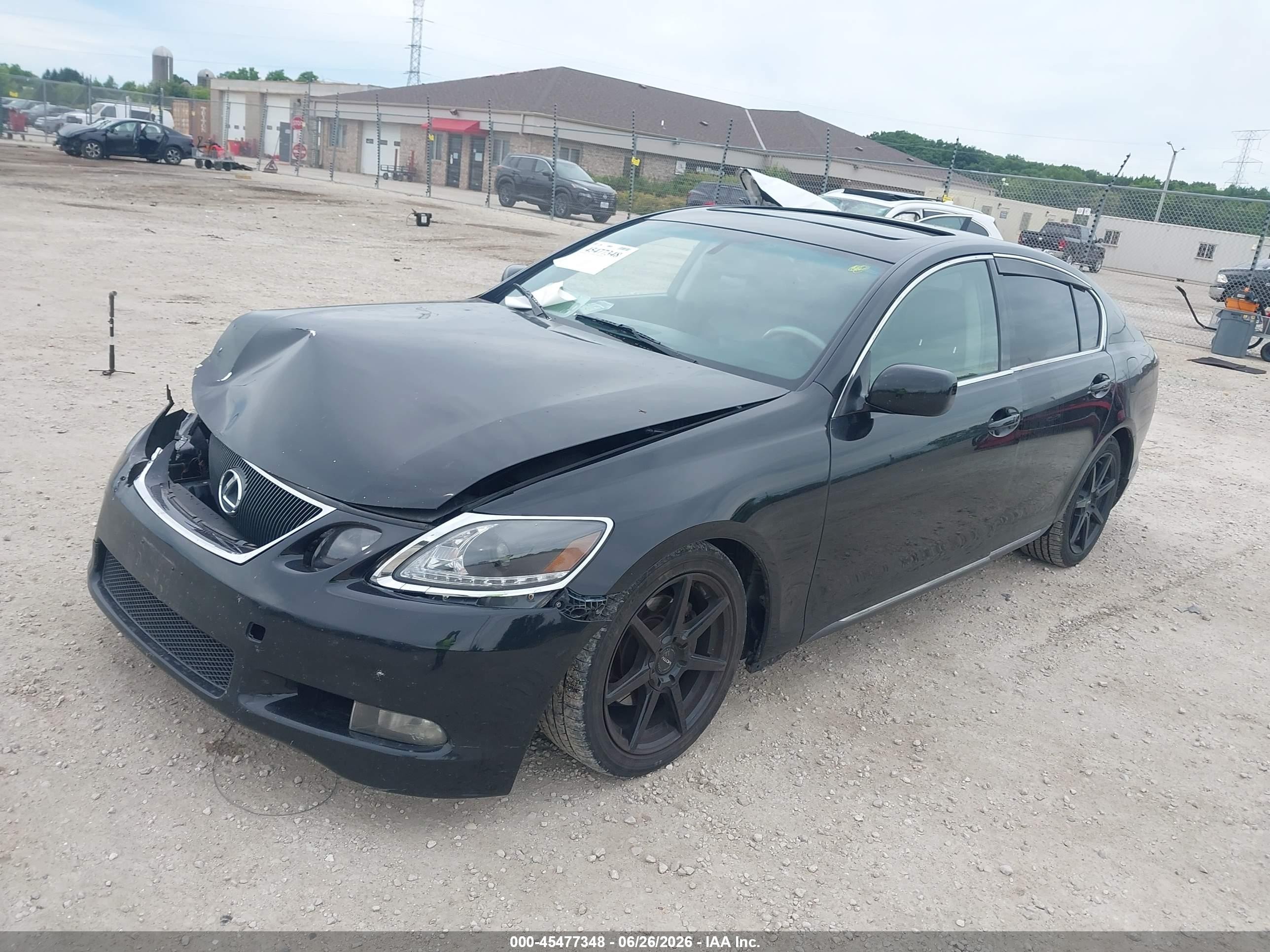 2006 Lexus Gs 300   Black vin: JTHCH96S760012785