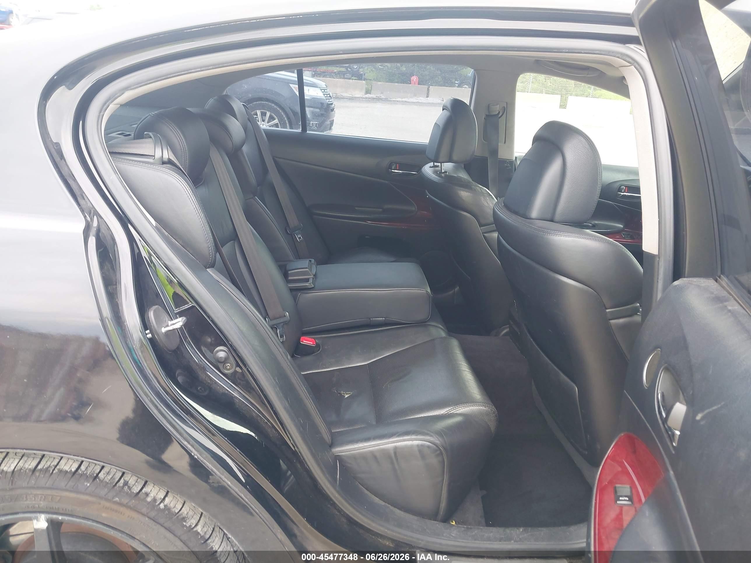 2006 Lexus Gs 300   Black vin: JTHCH96S760012785