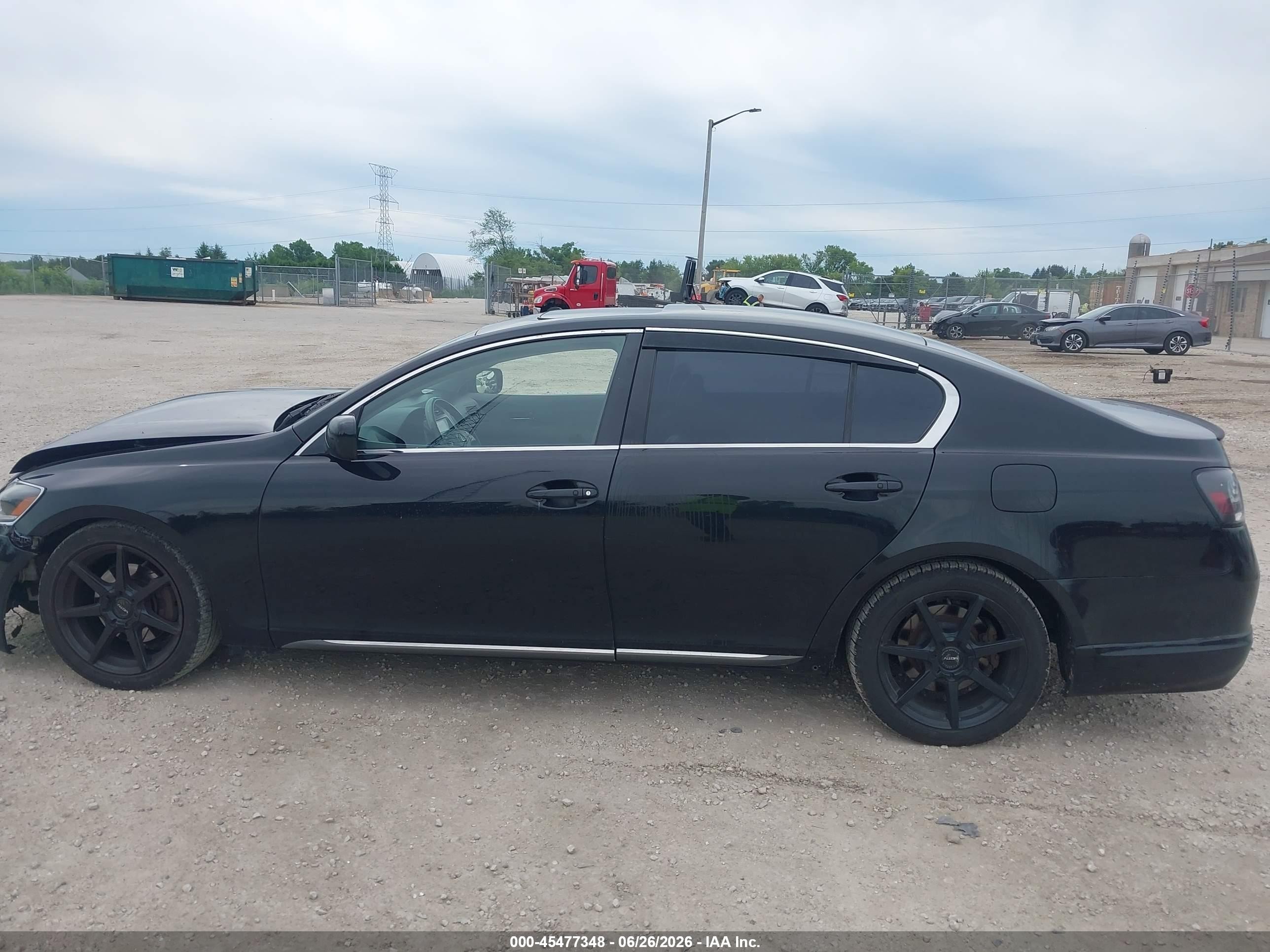 2006 Lexus Gs 300   Black vin: JTHCH96S760012785
