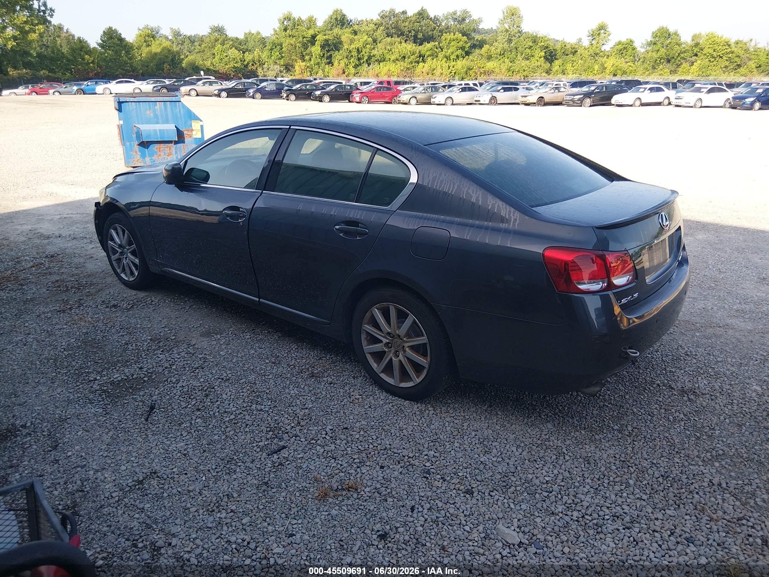 2006 Lexus Gs 300   Gray vin: JTHCH96S760019476