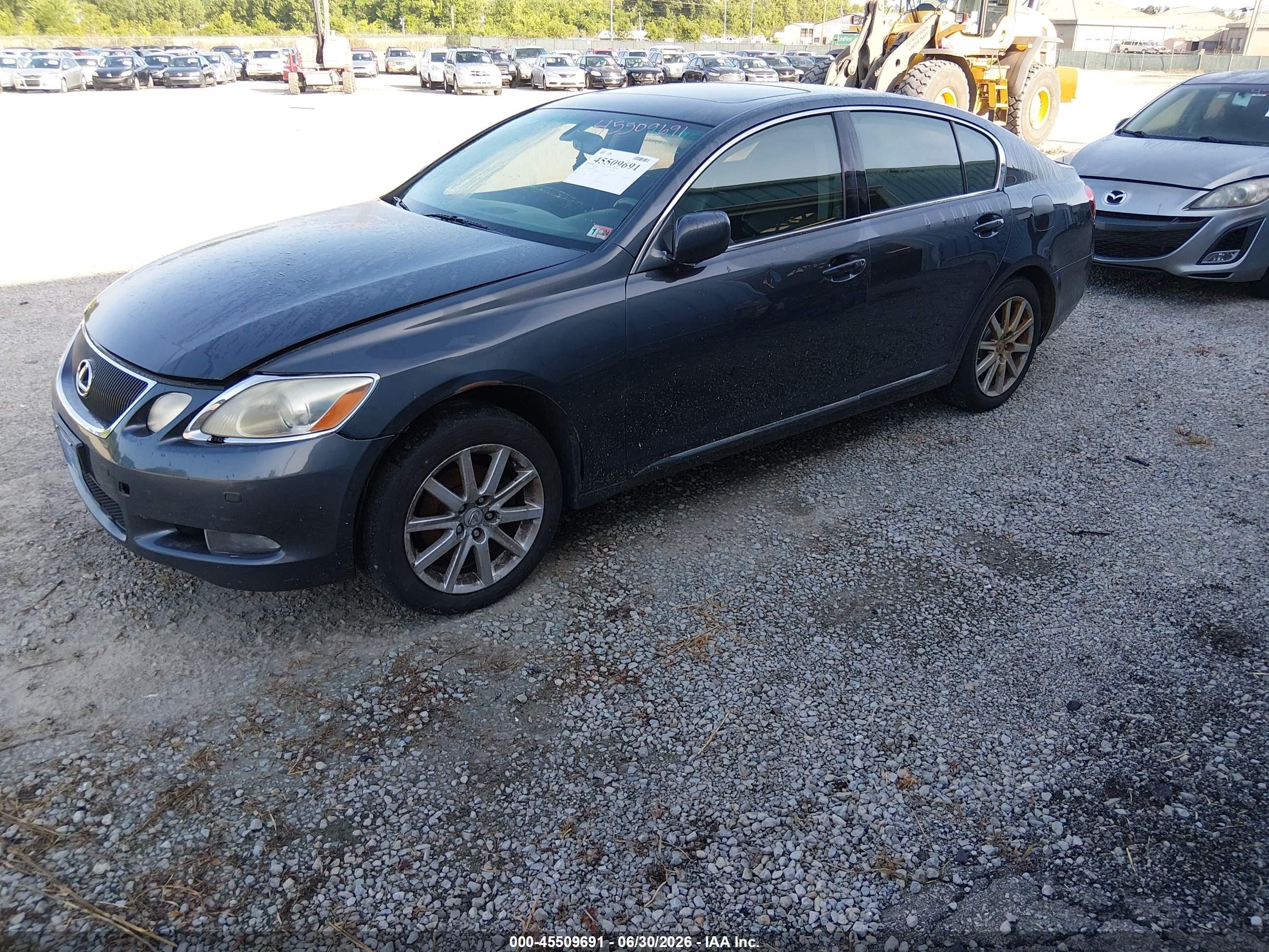 2006 Lexus Gs 300   Gray vin: JTHCH96S760019476