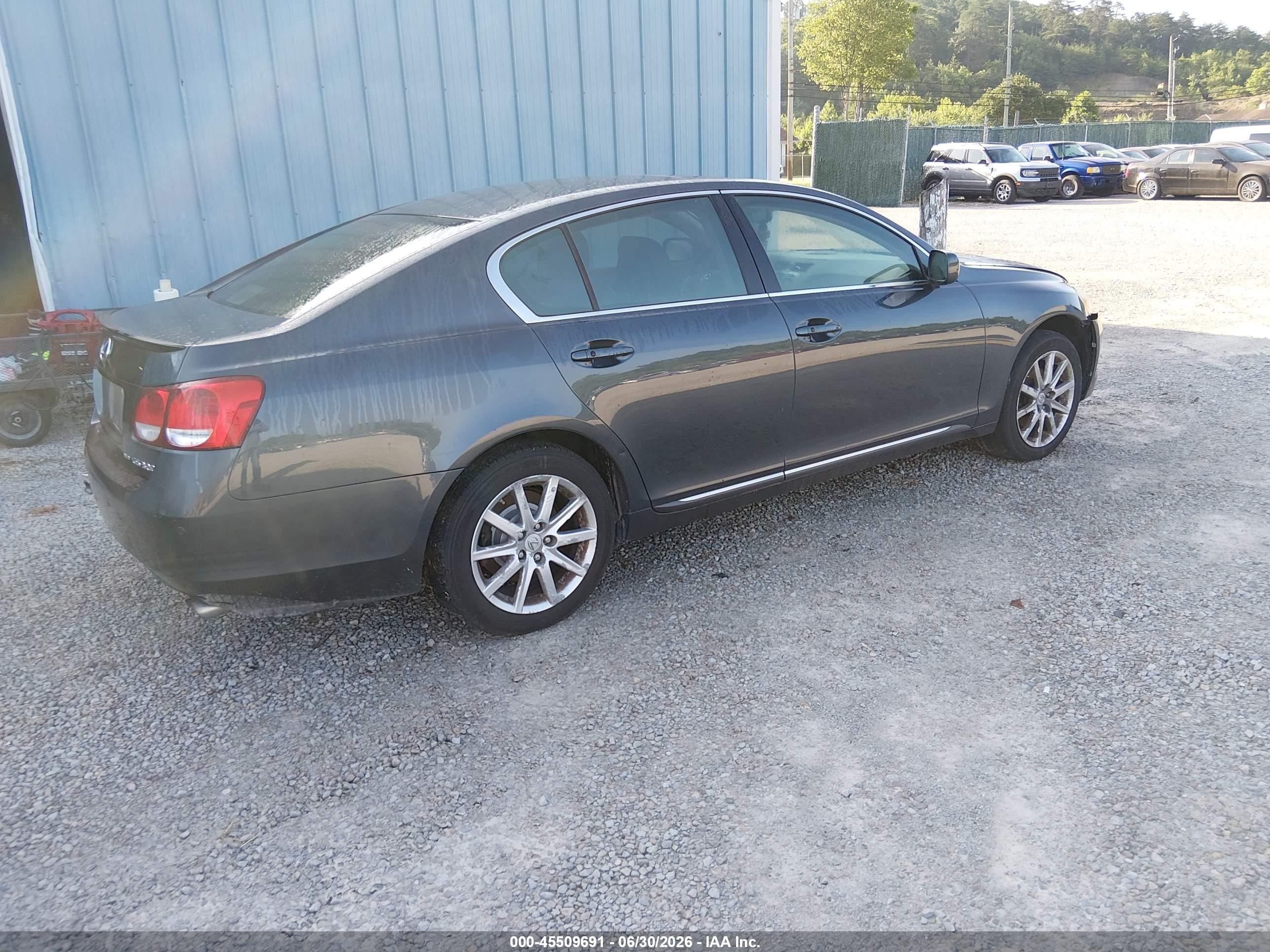 2006 Lexus Gs 300   Gray vin: JTHCH96S760019476