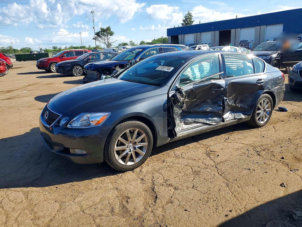 2006 Lexus Gs 300 Gray vin: JTHCH96S860003836