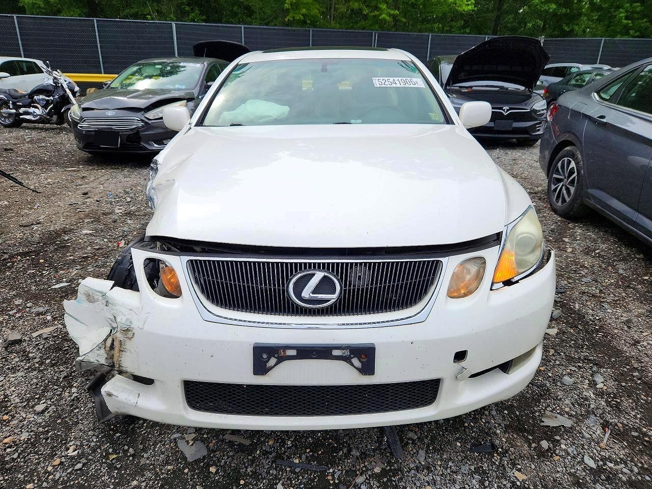2006 Lexus Gs 300 White vin: JTHCH96S860006140