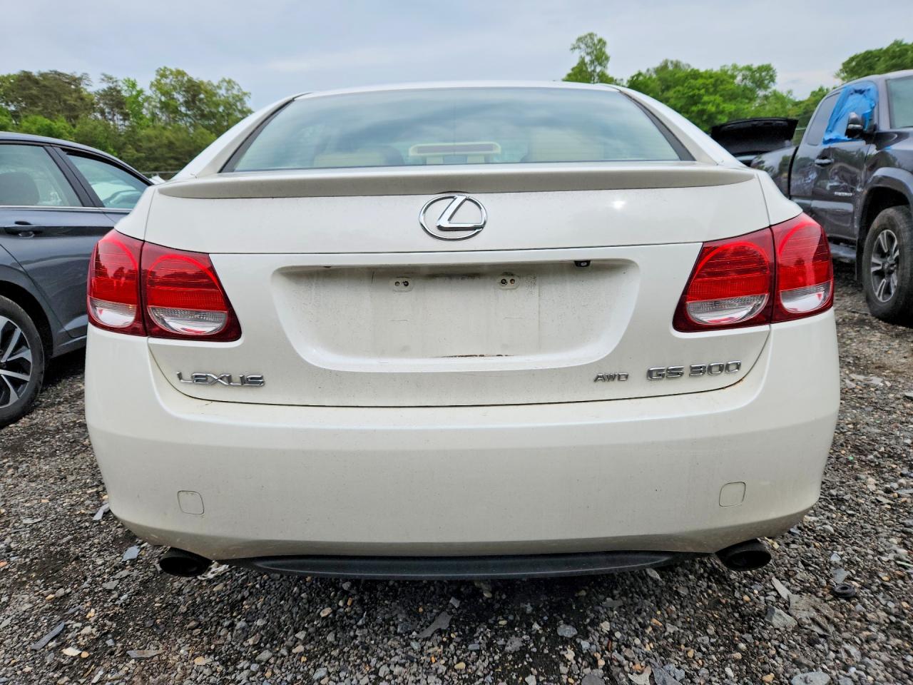 2006 Lexus Gs 300 White vin: JTHCH96S860006140