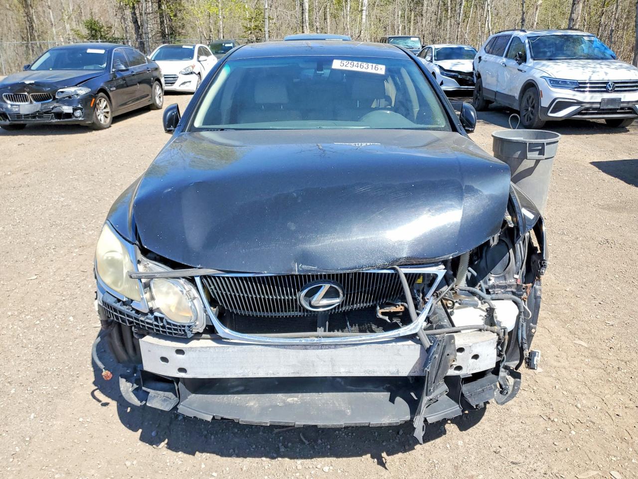 2006 Lexus Gs 300 Черный vin: JTHCH96S860009426