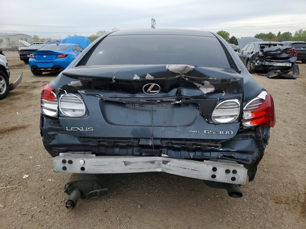 2006 Lexus Gs 300 Серый vin: JTHCH96S860009913