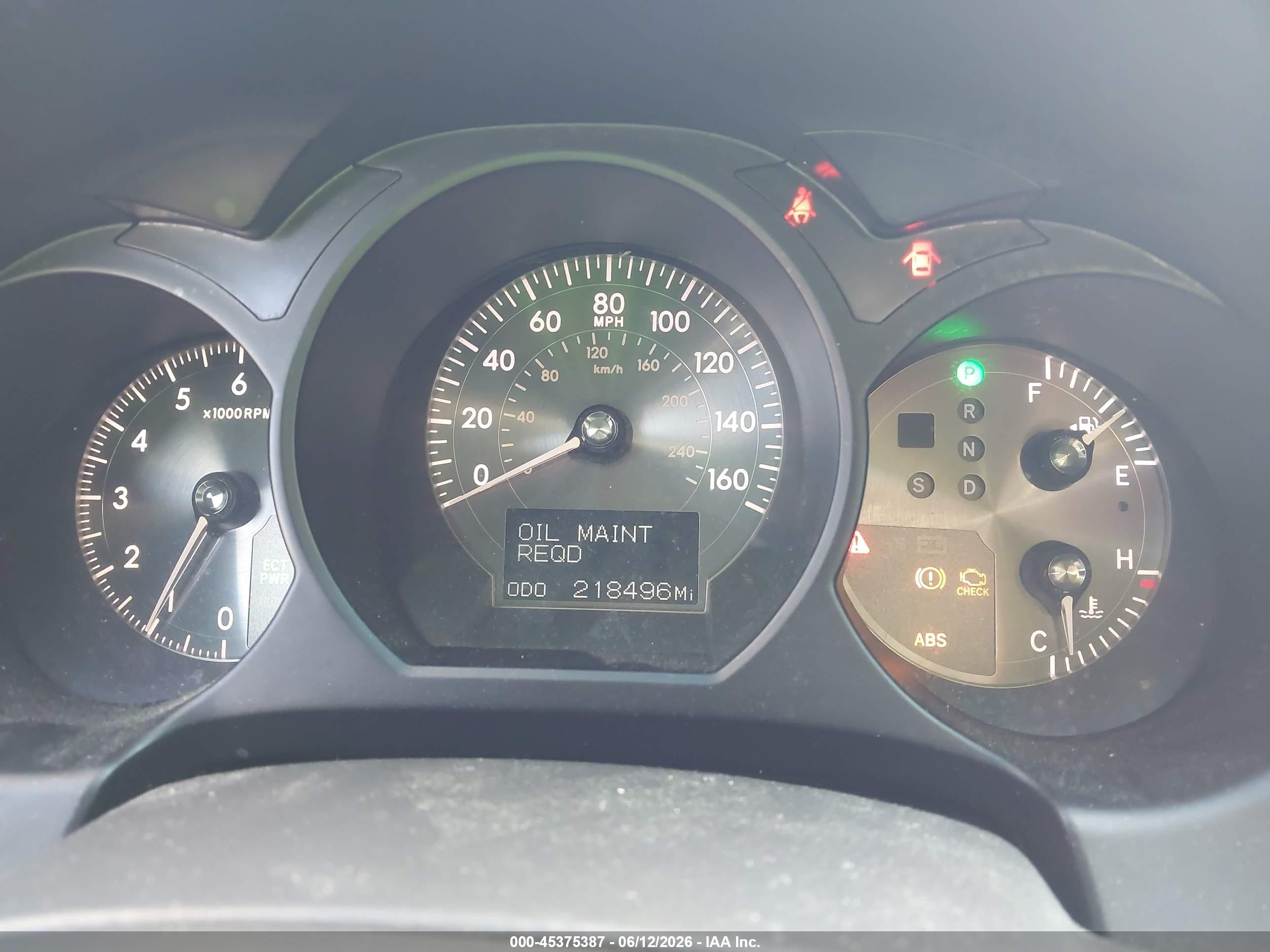 2006 Lexus Gs 300 Dark Blue vin: JTHCH96S860019289