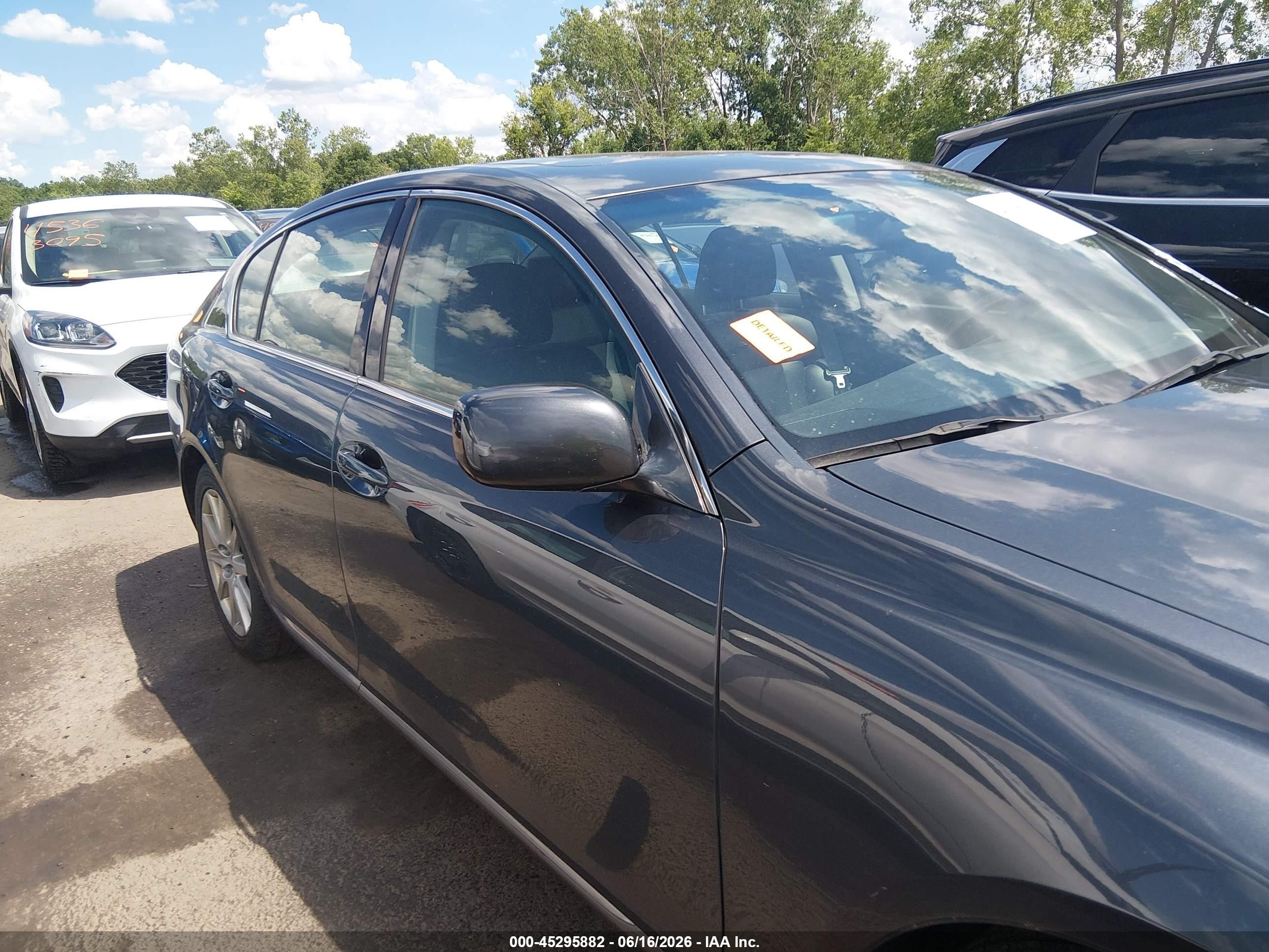 2006 Lexus Gs 300 Gray vin: JTHCH96S960012531