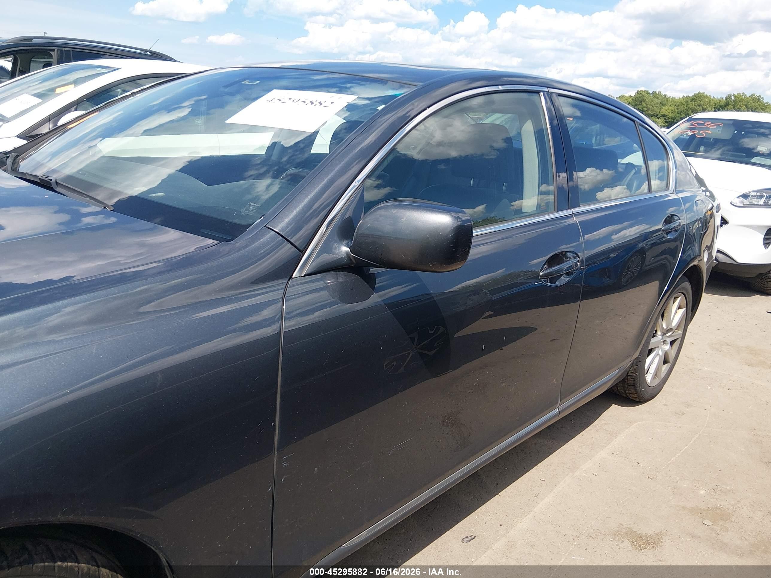2006 Lexus Gs 300 Gray vin: JTHCH96S960012531