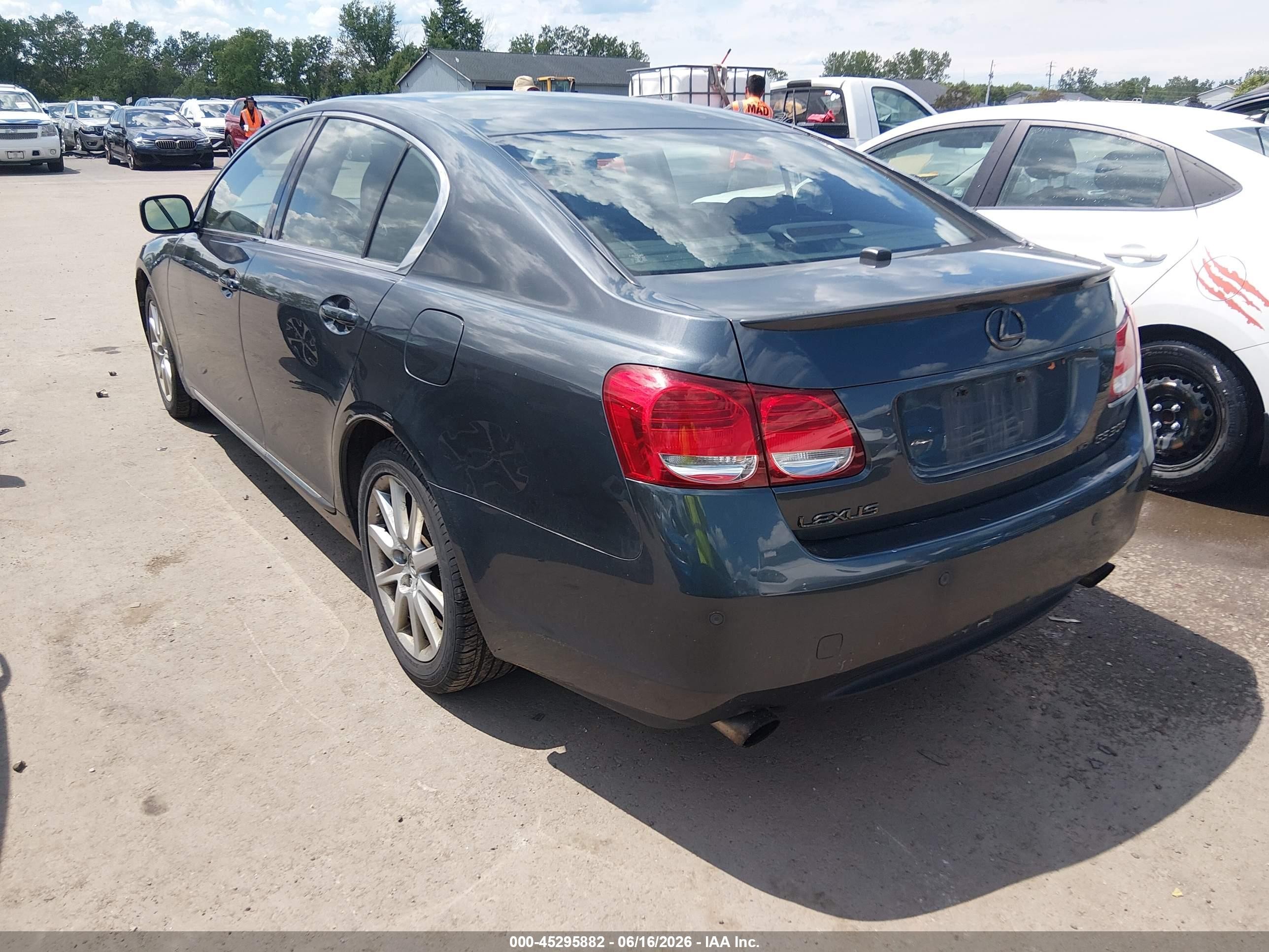 2006 Lexus Gs 300 Gray vin: JTHCH96S960012531