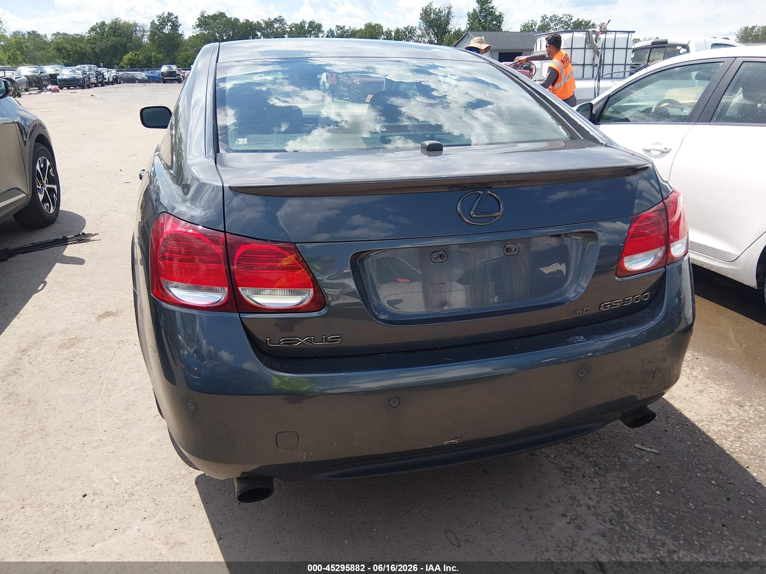 2006 Lexus Gs 300 Gray vin: JTHCH96S960012531