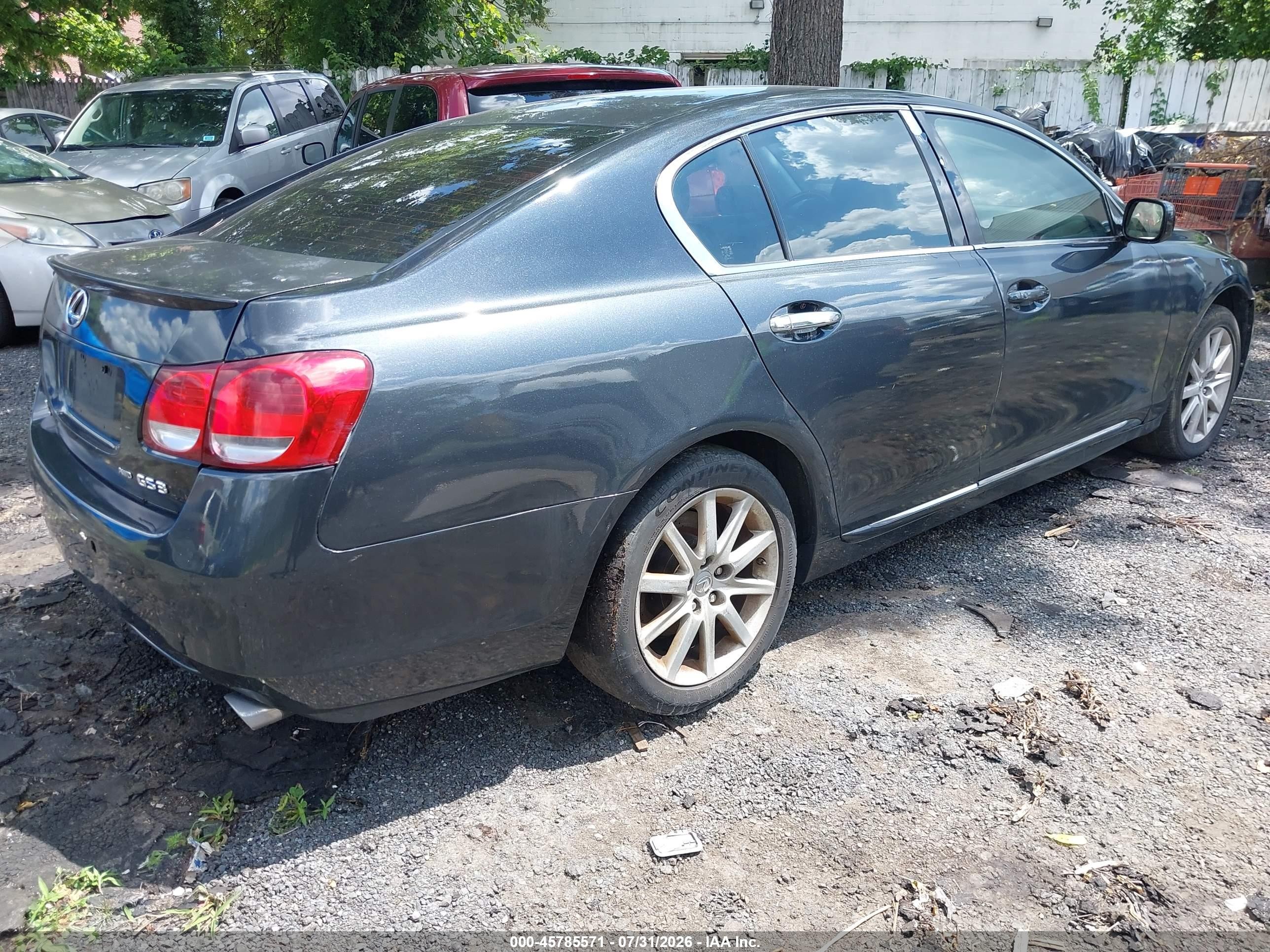 2006 Lexus Gs 300   Black vin: JTHCH96S960018071