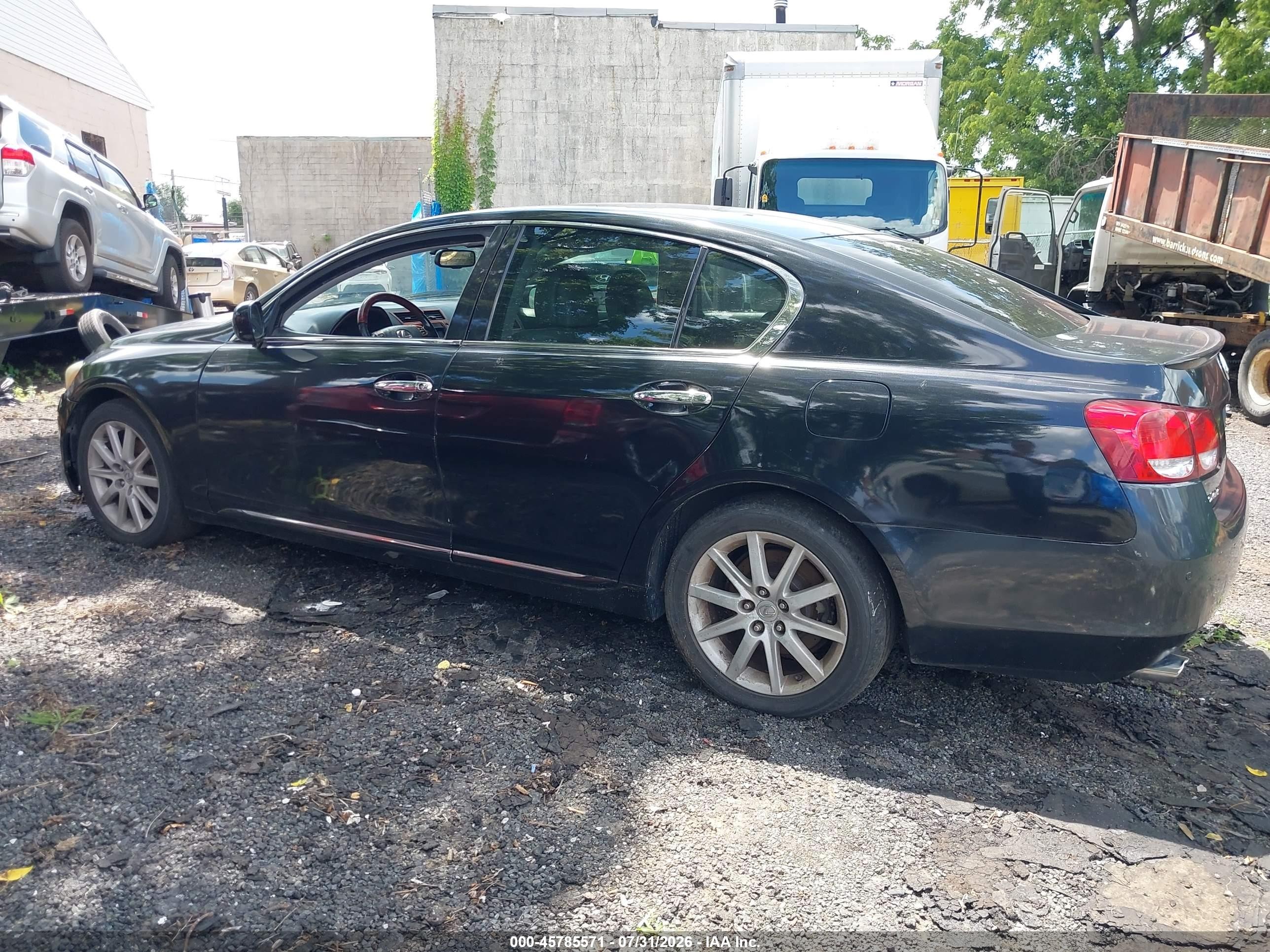 2006 Lexus Gs 300   Black vin: JTHCH96S960018071