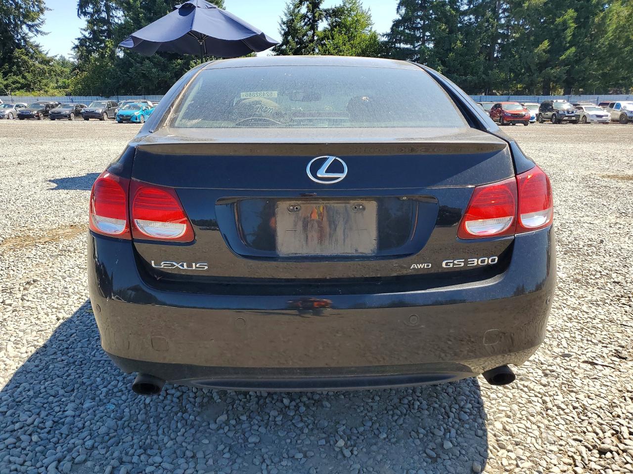 2006 Lexus Gs 300 Black vin: JTHCH96SX60018855