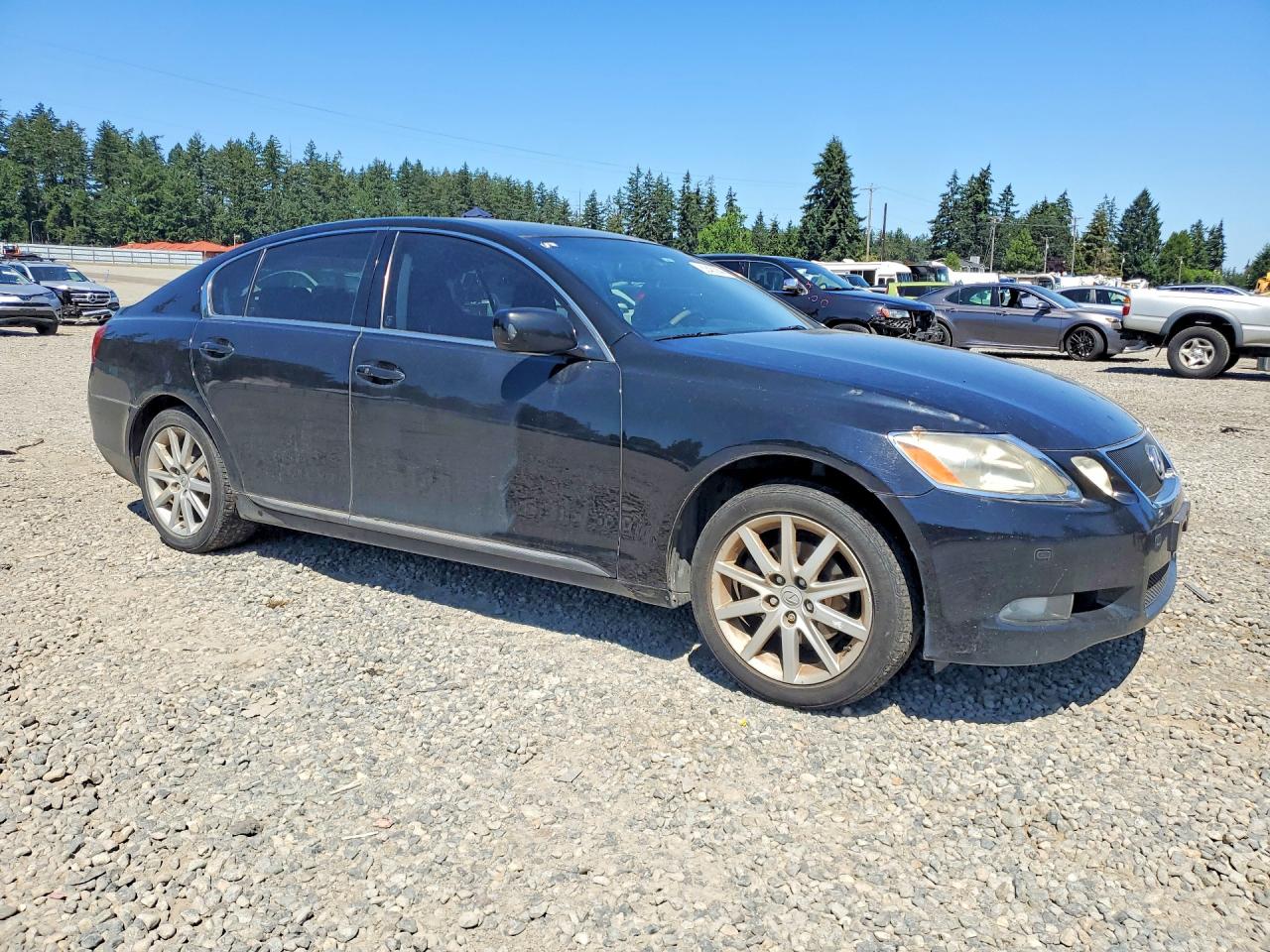 2006 Lexus Gs 300 Black vin: JTHCH96SX60018855