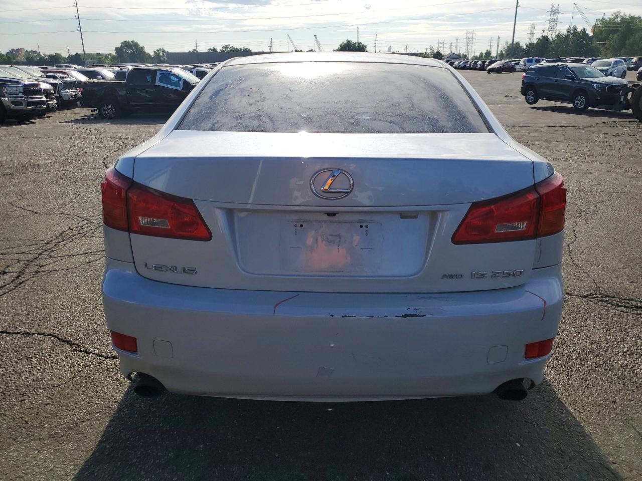2006 Lexus Is 250 White vin: JTHCK262062003164