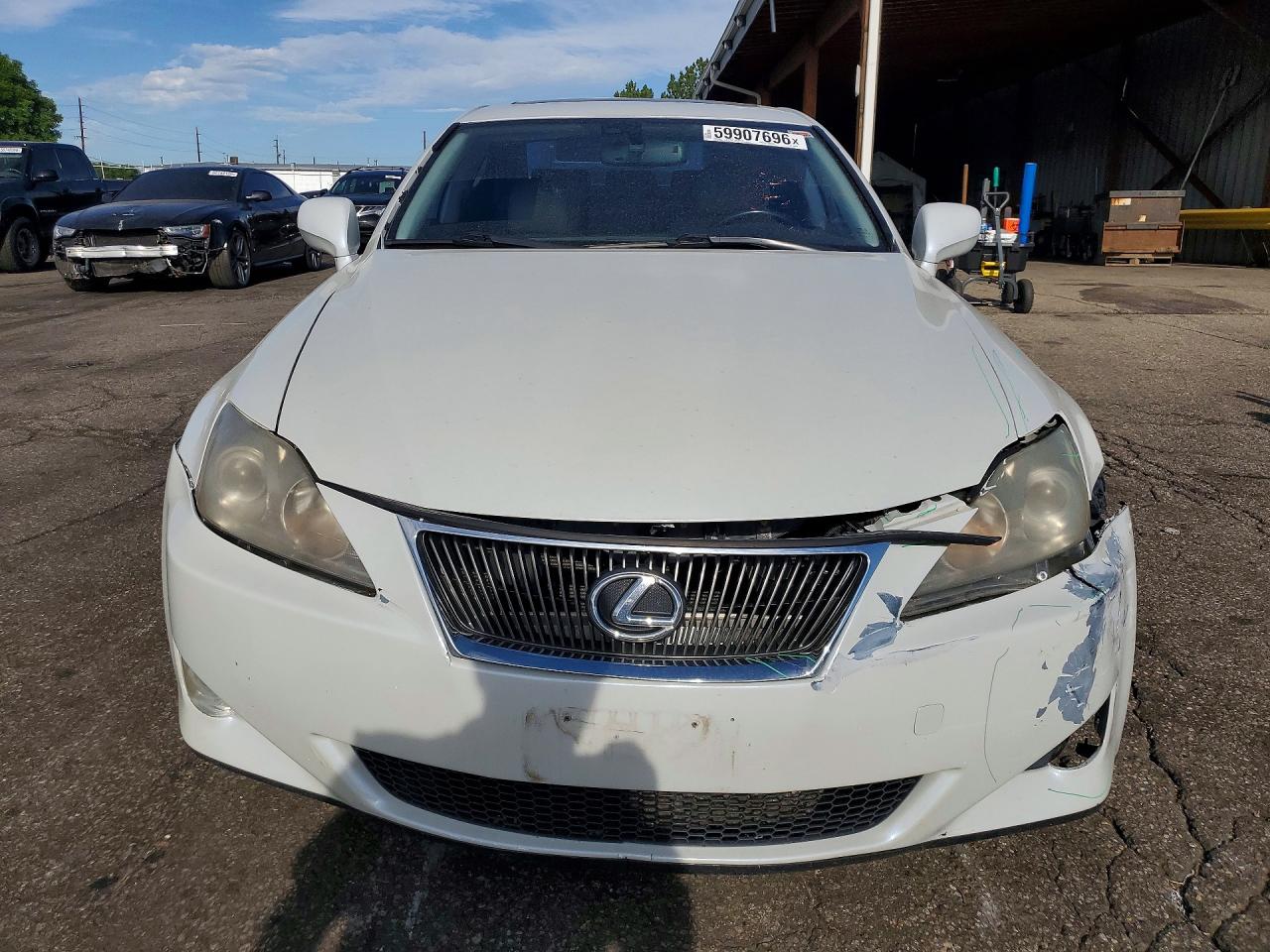 2006 Lexus Is 250 White vin: JTHCK262062003164
