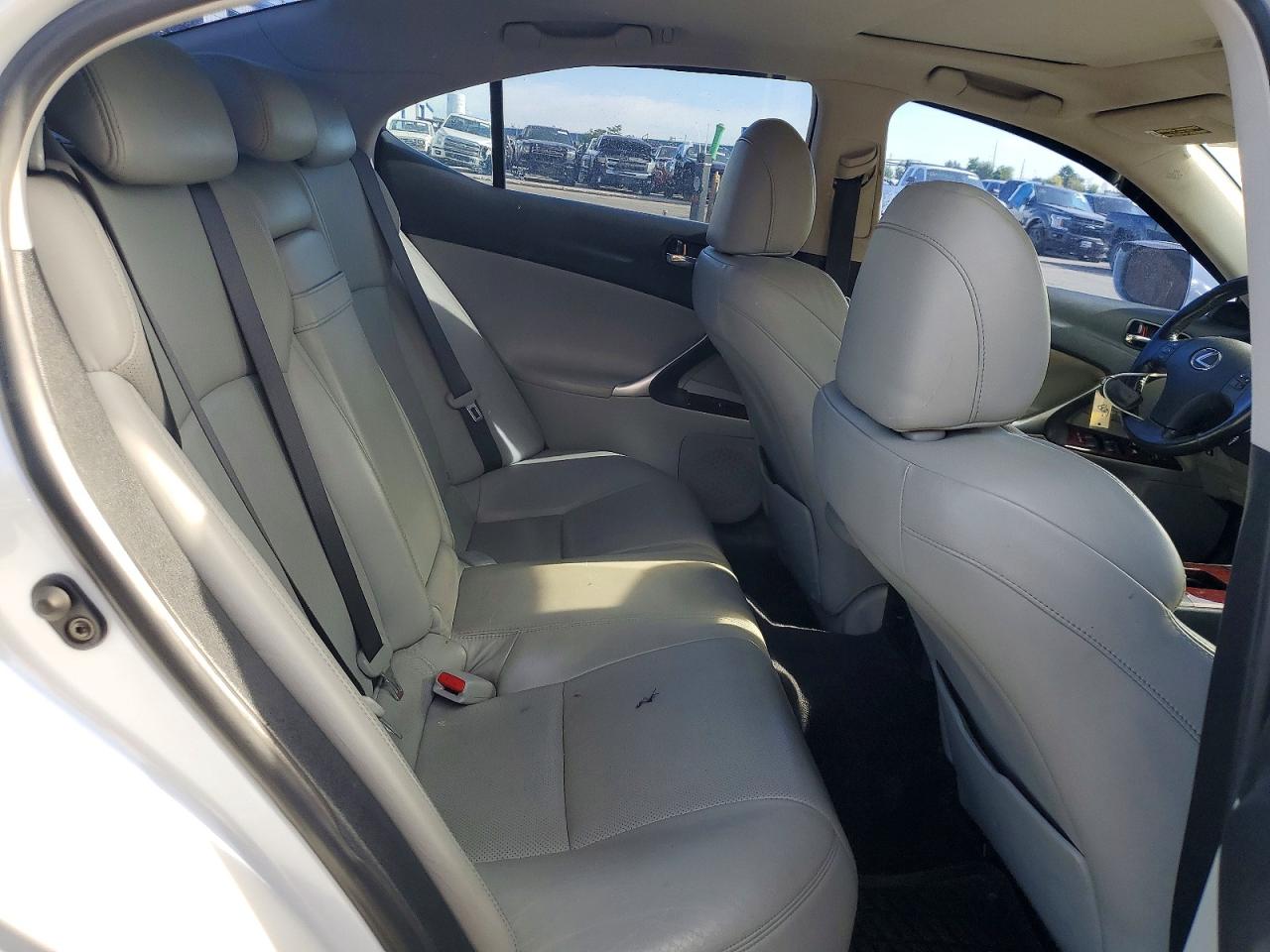 2006 Lexus Is 250 White vin: JTHCK262062003164