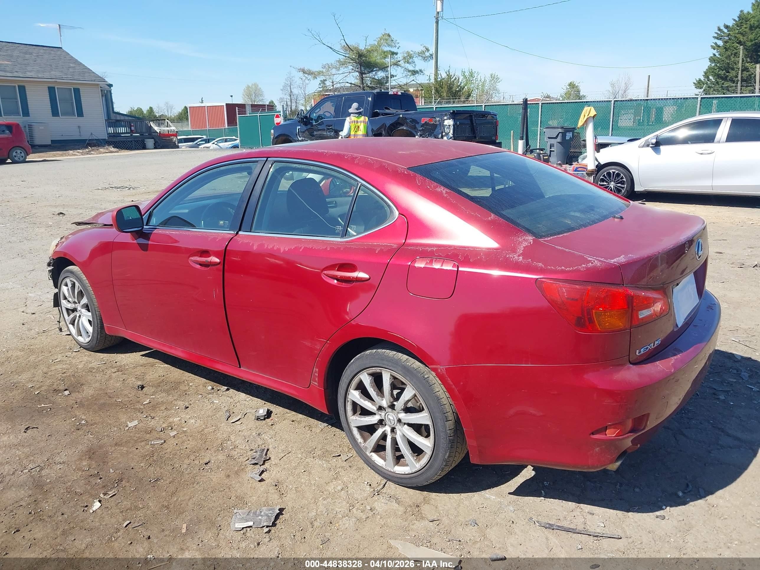 2006 Lexus Is 250   Red vin: JTHCK262062008395