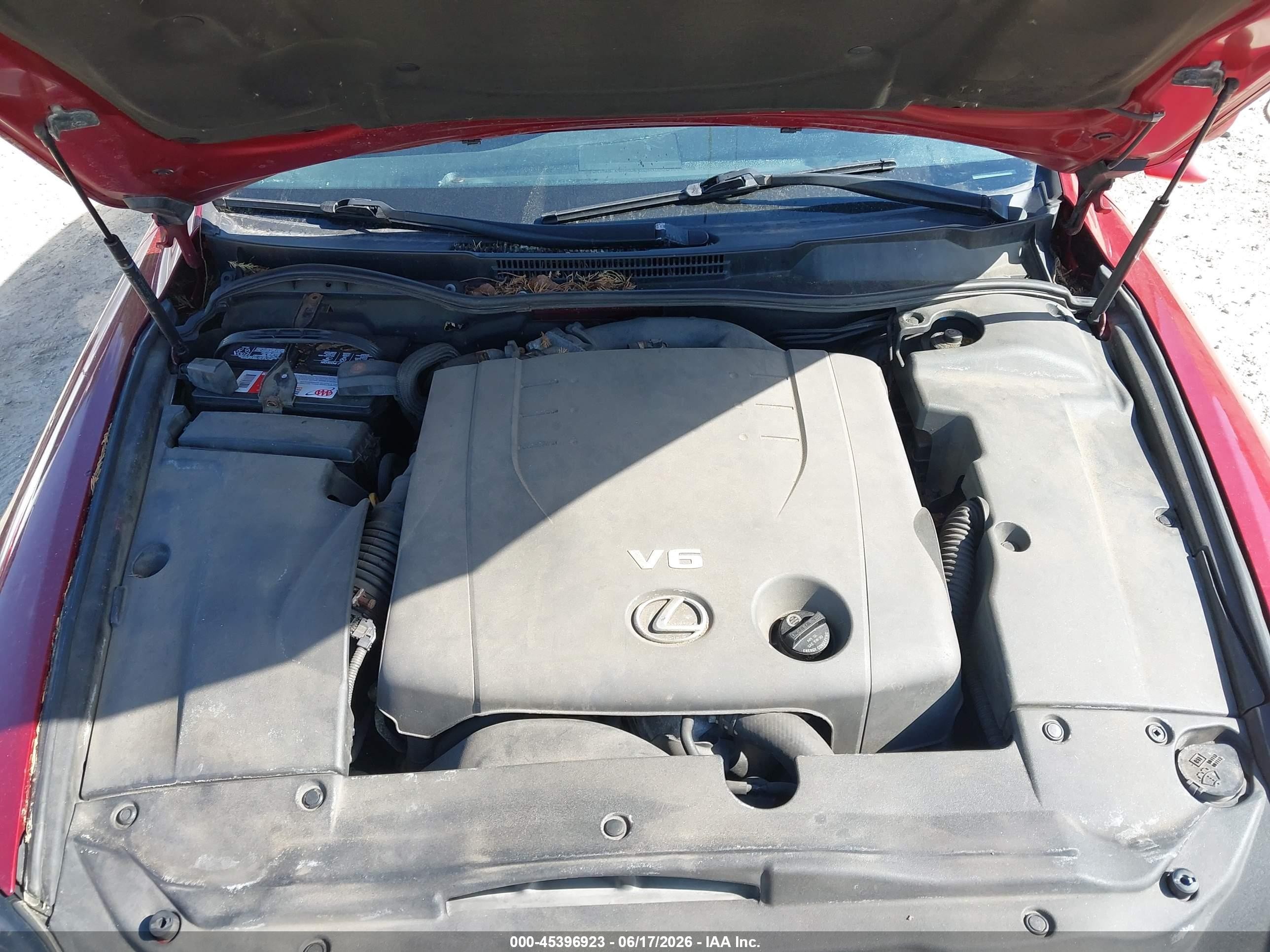 2006 Lexus Is 250   Burgundy vin: JTHCK262062008641