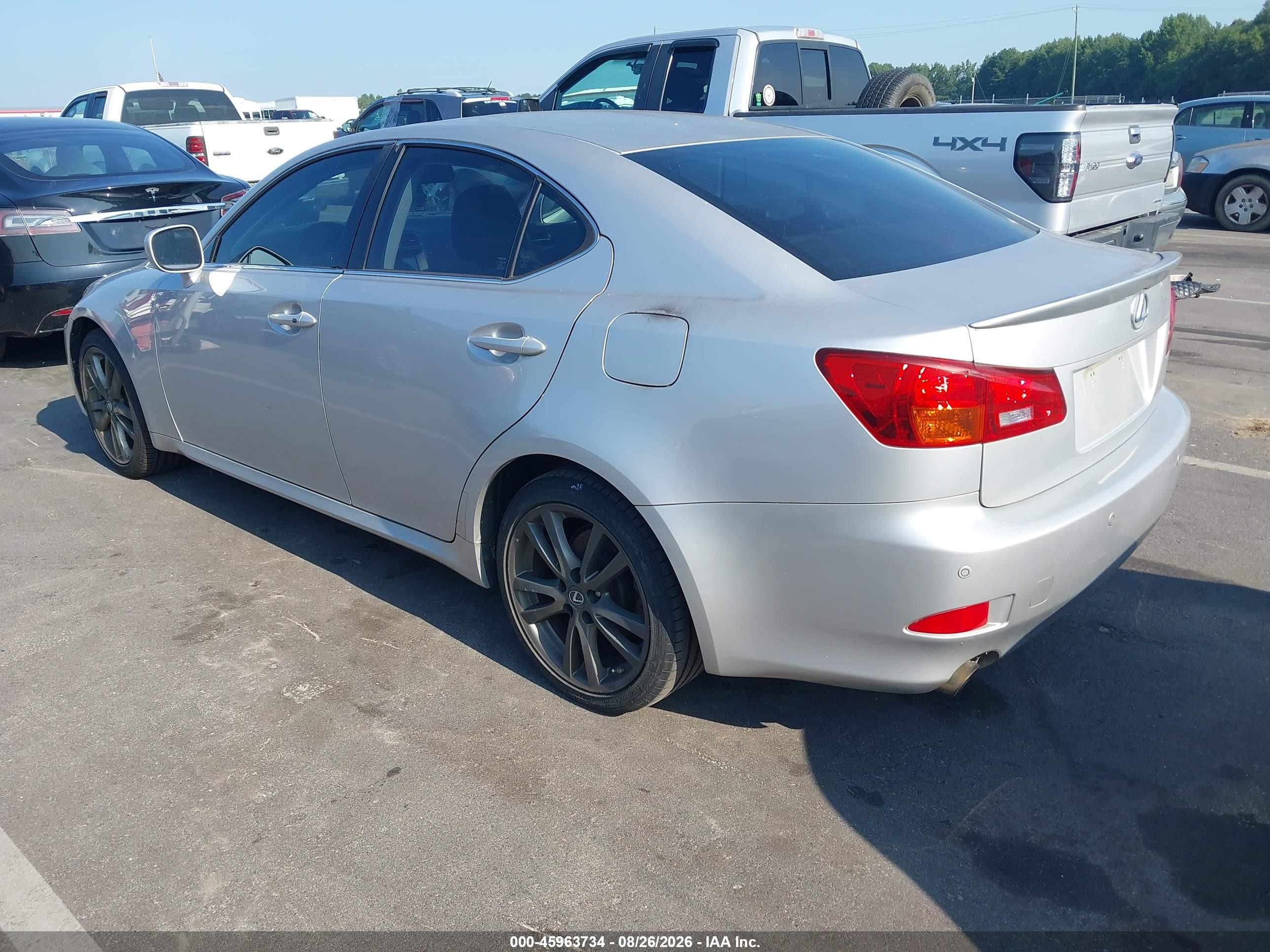 2006 Lexus Is 250   Silver vin: JTHCK262065004796