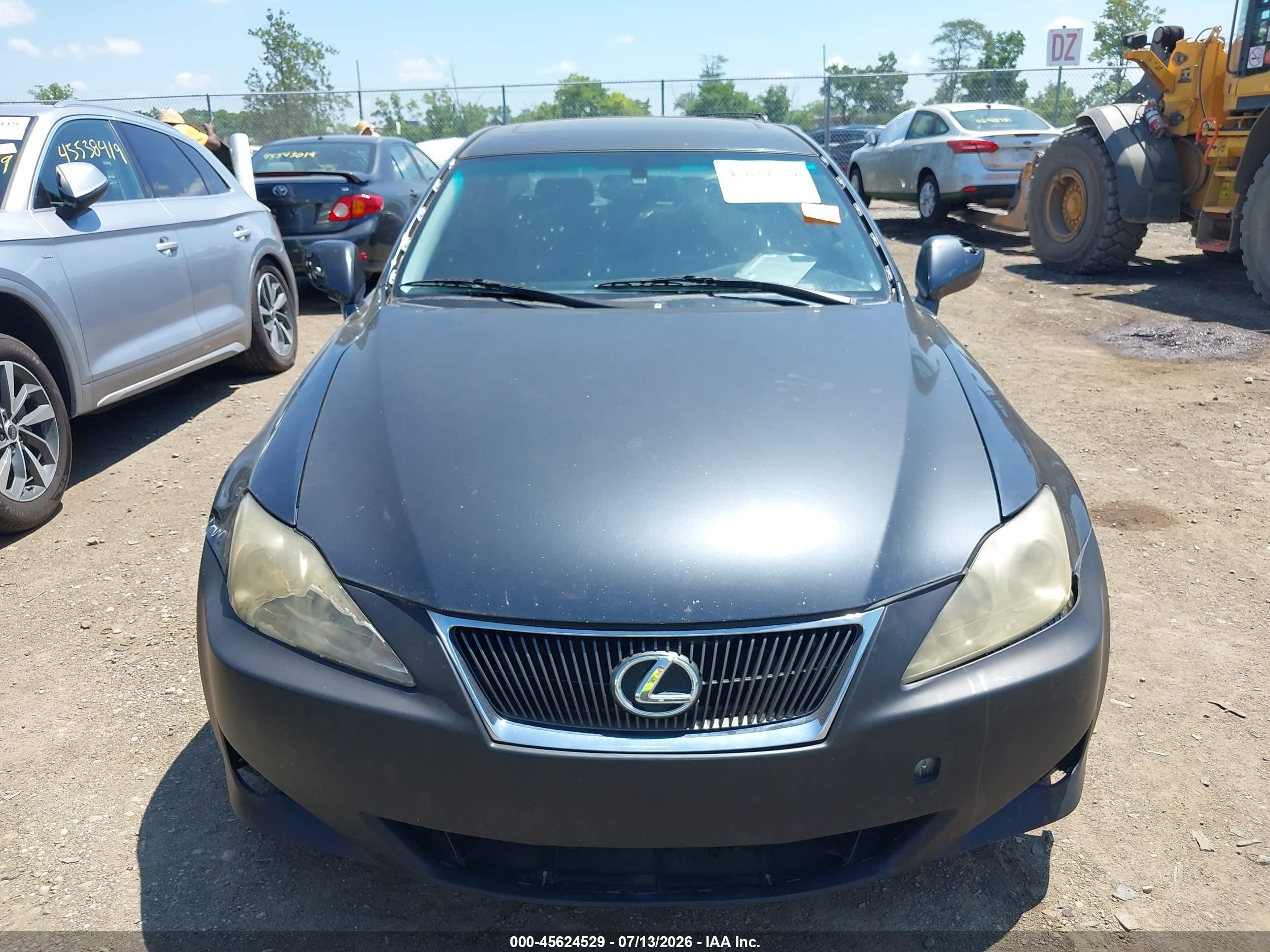 2007 Lexus Is 250   Black vin: JTHCK262072011864