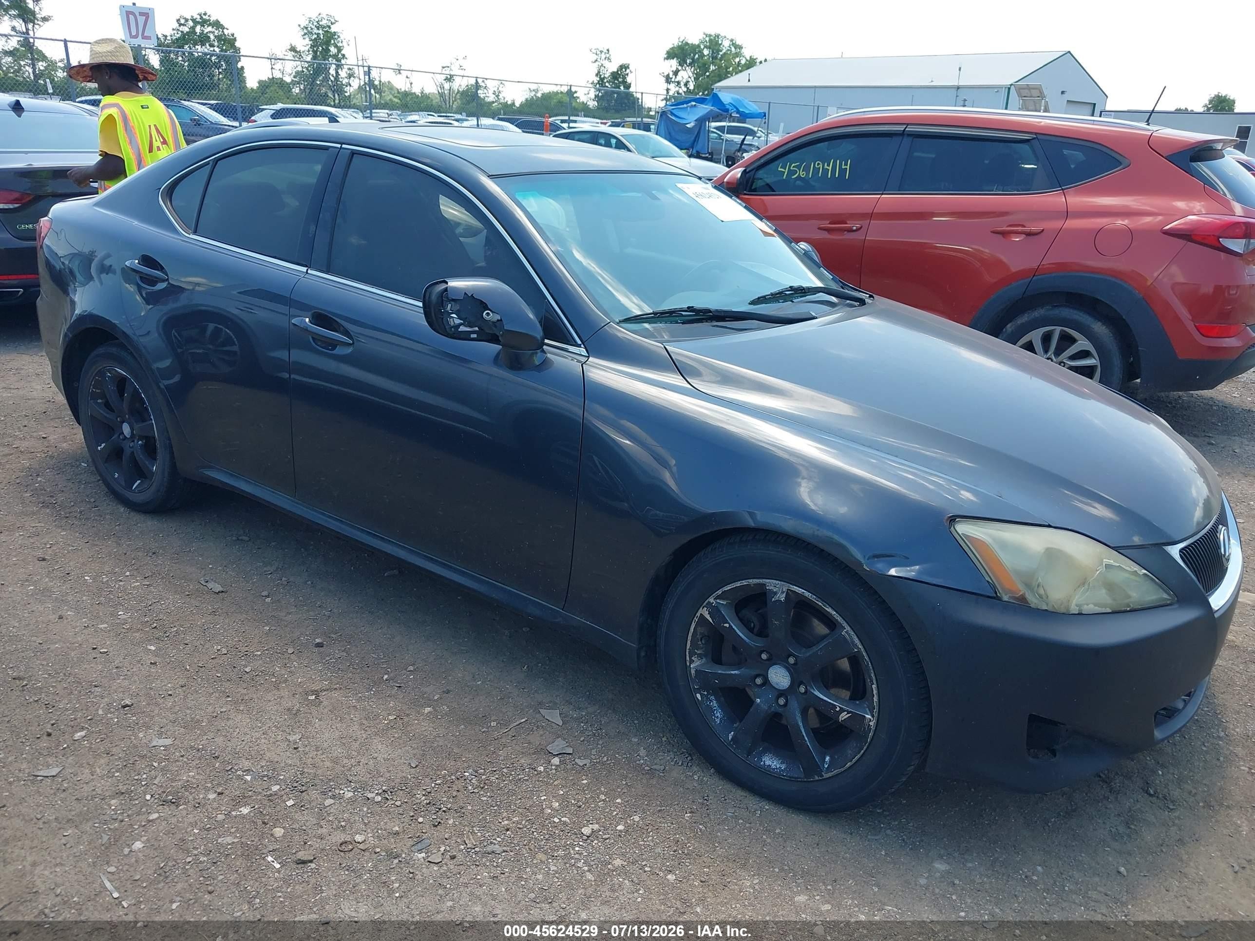 2007 Lexus Is 250   Black vin: JTHCK262072011864
