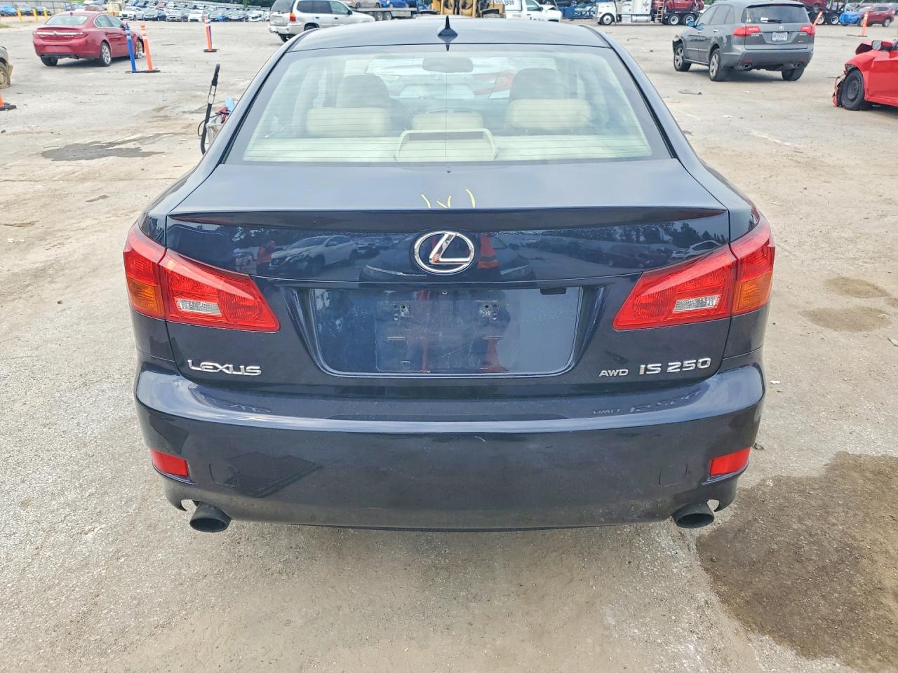 2007 Lexus Is 250 Black vin: JTHCK262072015509