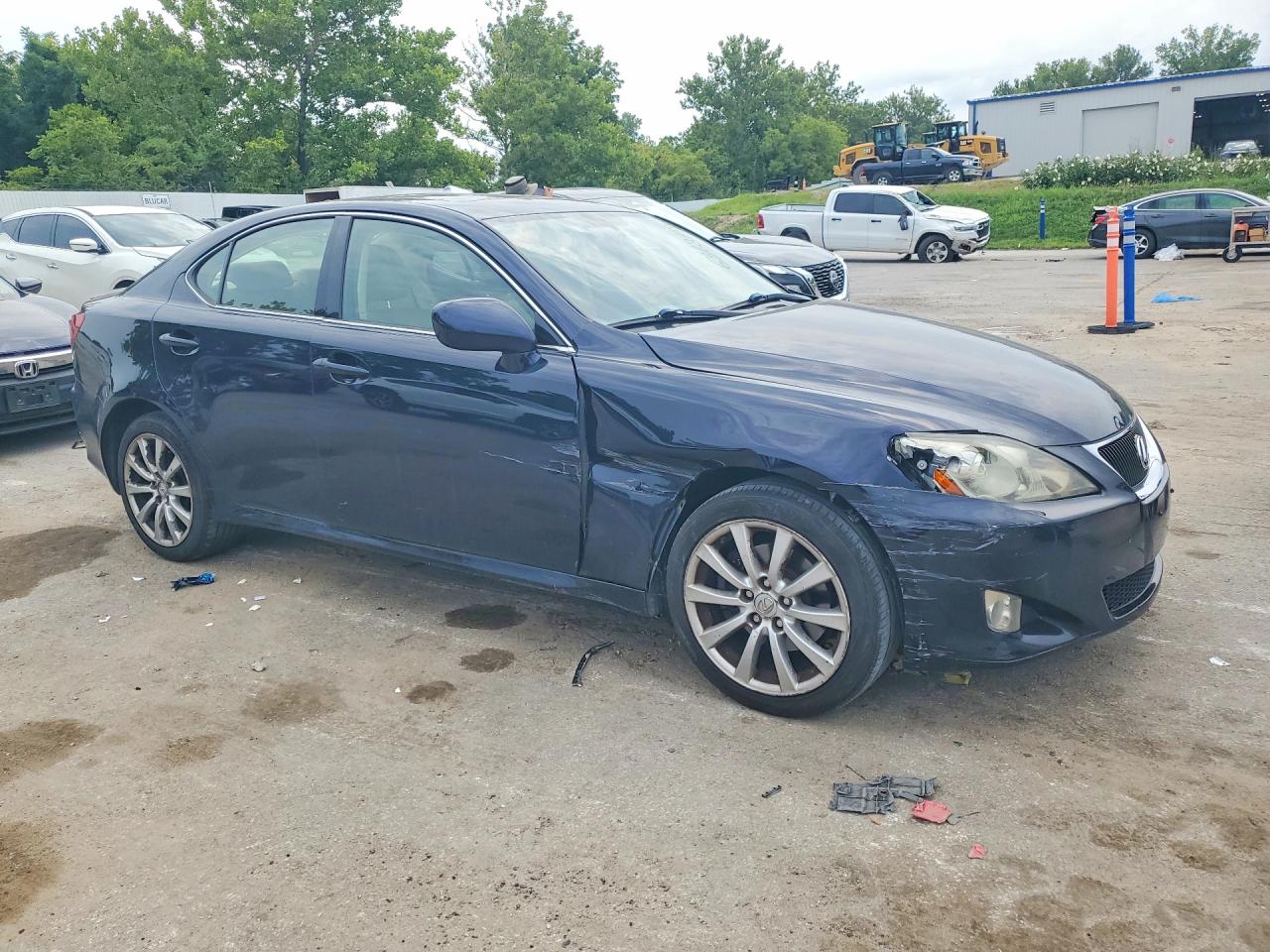 2007 Lexus Is 250 Black vin: JTHCK262072015509