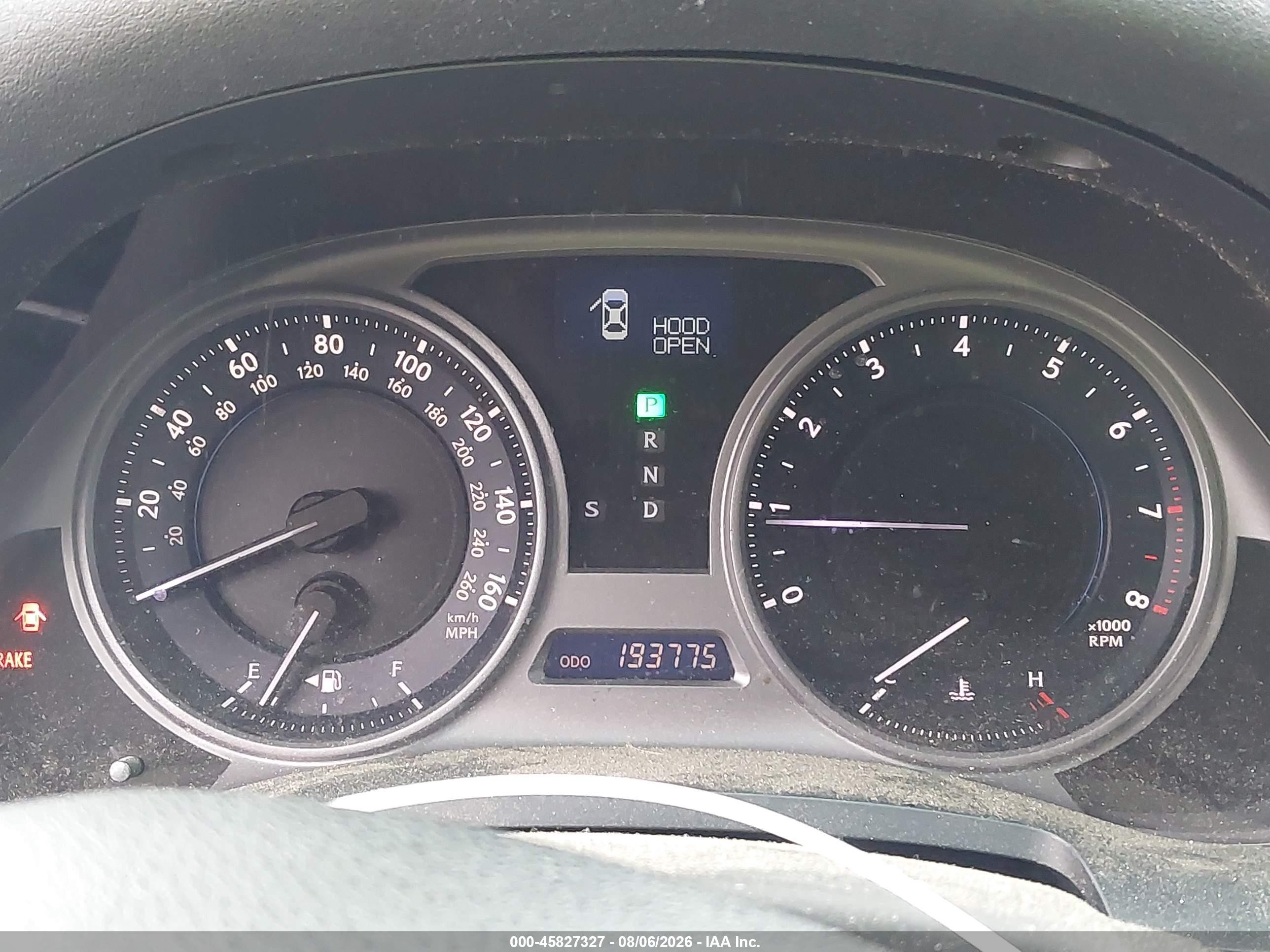 2007 Lexus Is 250   Black vin: JTHCK262072019401