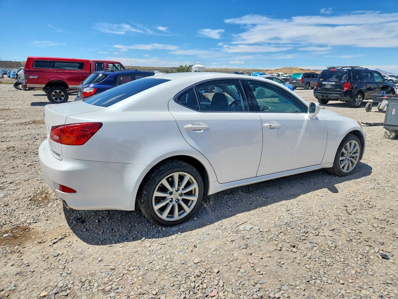 2008 Lexus Is 250 Белый vin: JTHCK262082020503