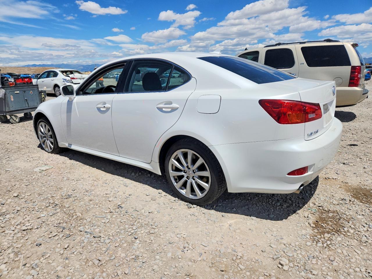 2008 Lexus Is 250 Белый vin: JTHCK262082020503