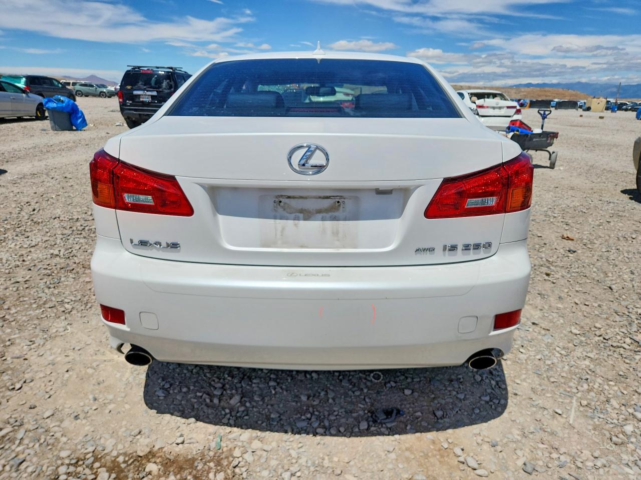 2008 Lexus Is 250 Белый vin: JTHCK262082020503