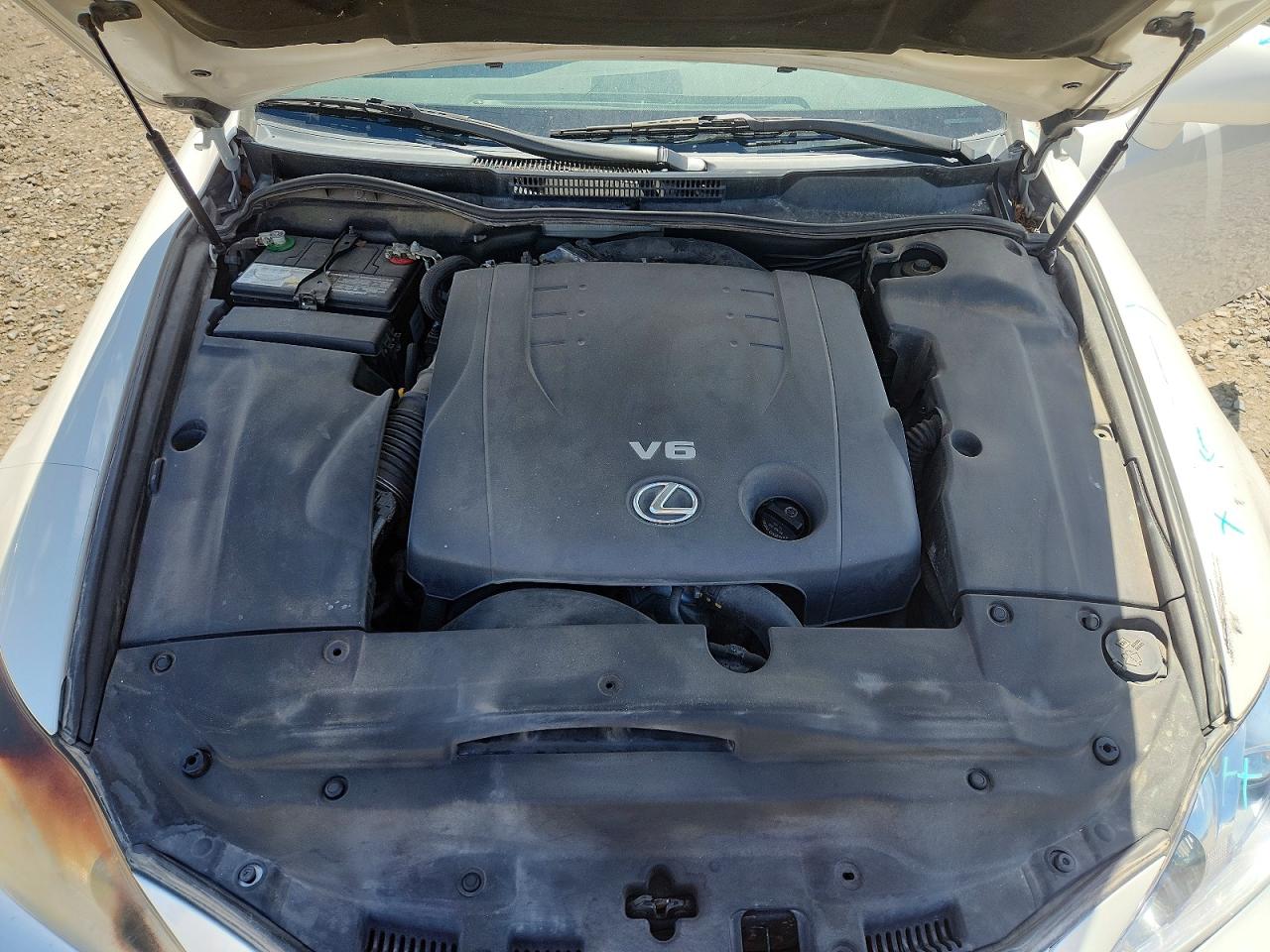 2008 Lexus Is 250 Белый vin: JTHCK262082020503