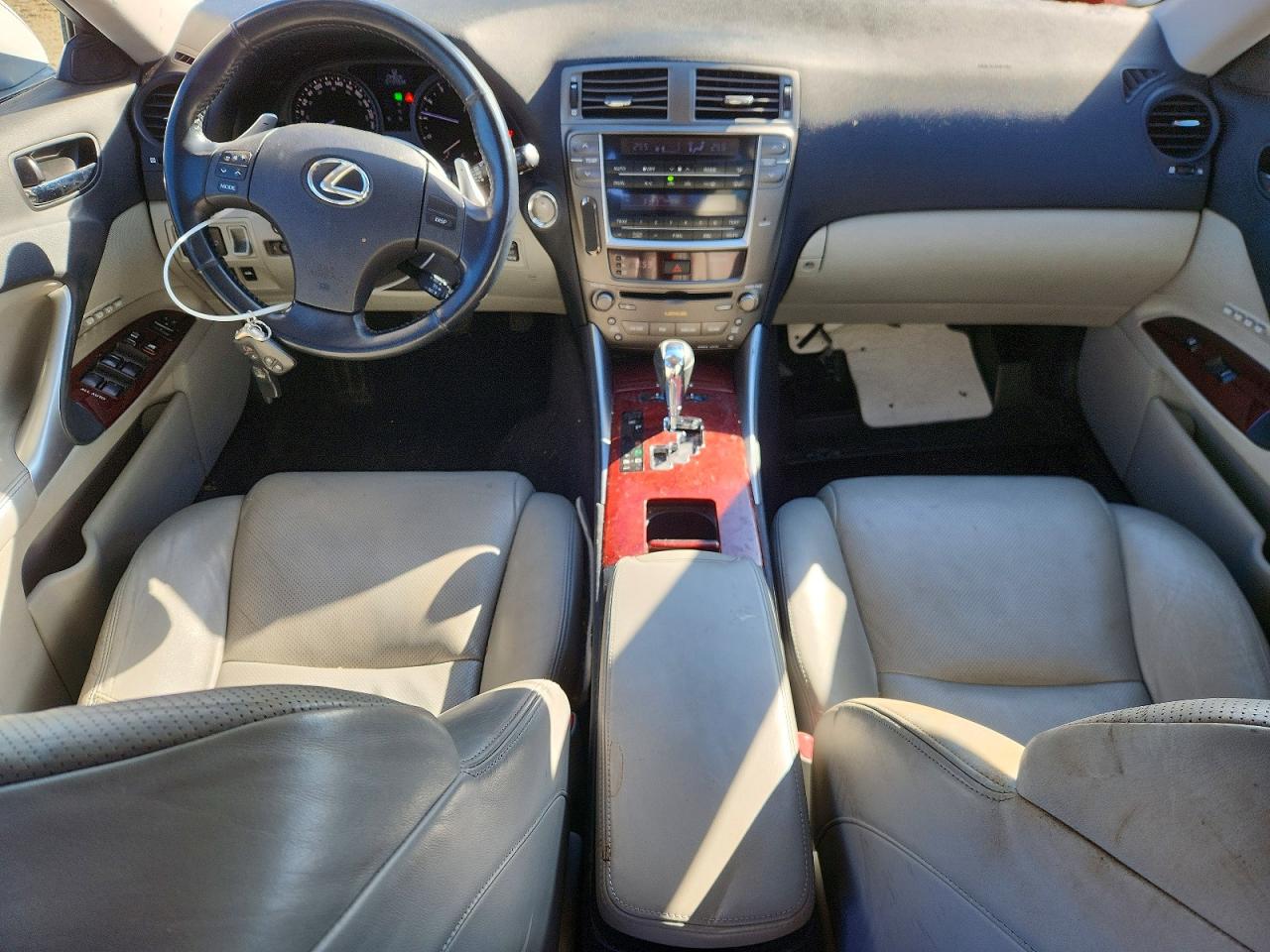2008 Lexus Is 250 Silver vin: JTHCK262082021859