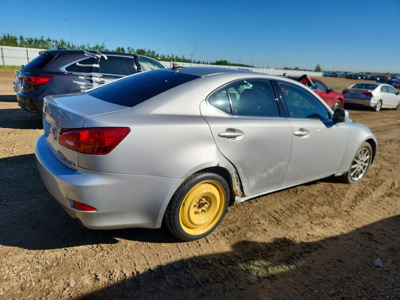 2008 Lexus Is 250 Silver vin: JTHCK262082021859