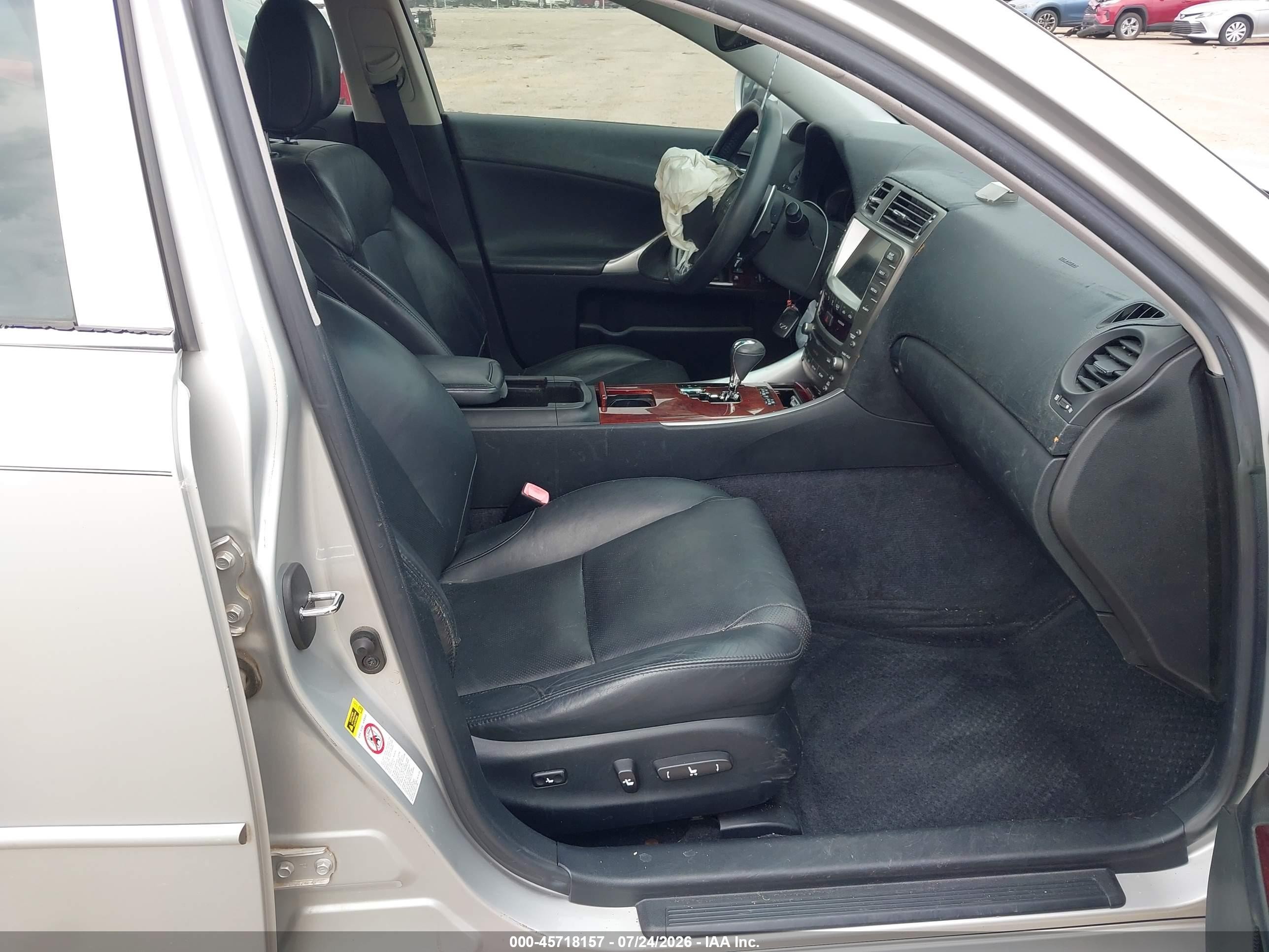 2008 Lexus Is 250   Silver vin: JTHCK262085015977