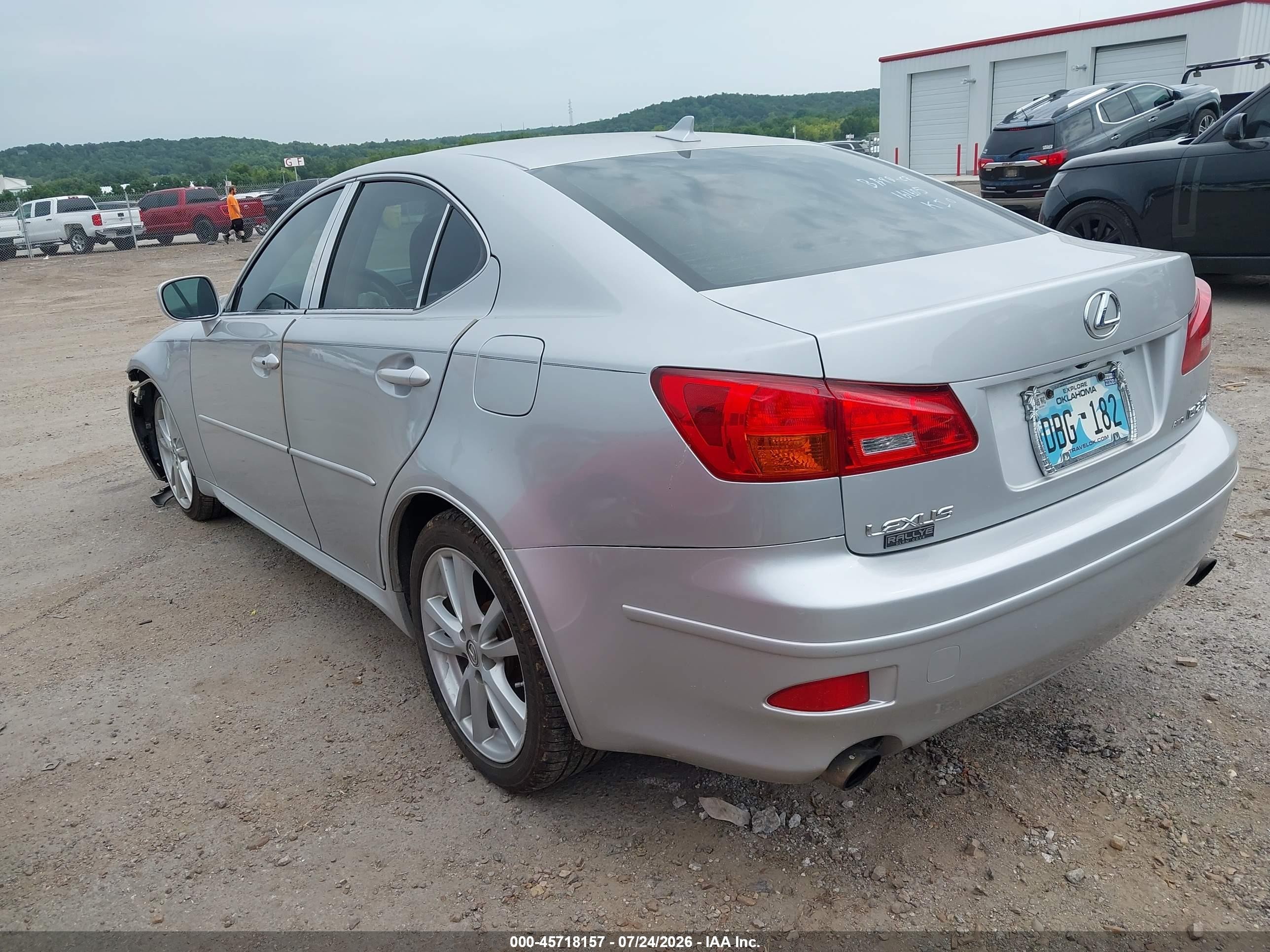 2008 Lexus Is 250   Silver vin: JTHCK262085015977