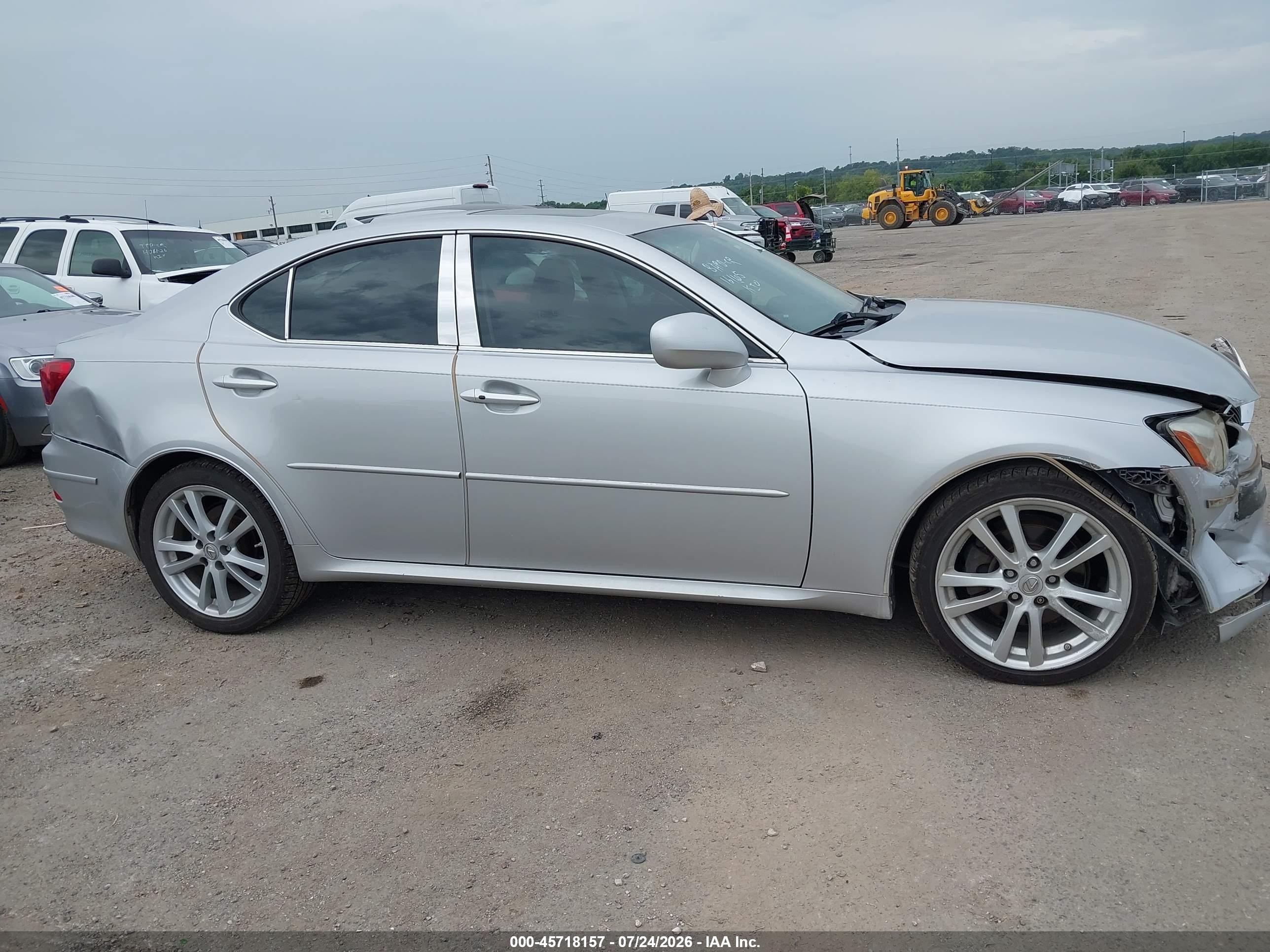 2008 Lexus Is 250   Silver vin: JTHCK262085015977
