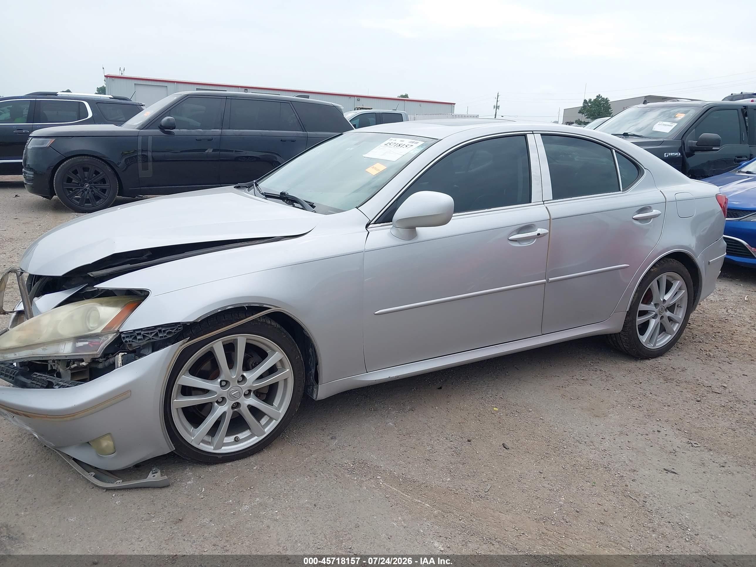 2008 Lexus Is 250   Silver vin: JTHCK262085015977
